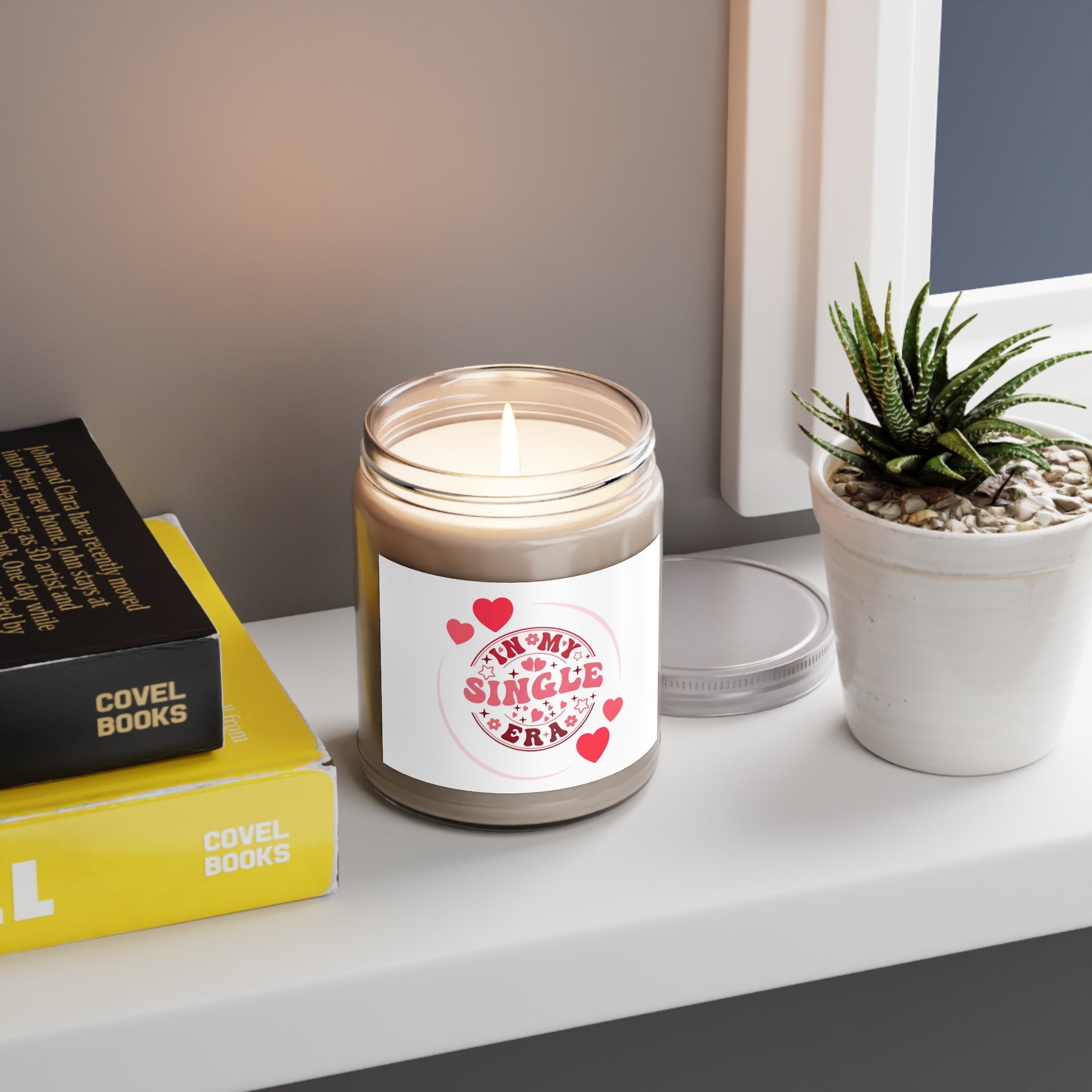 In My Single Era Valentines Day Candle