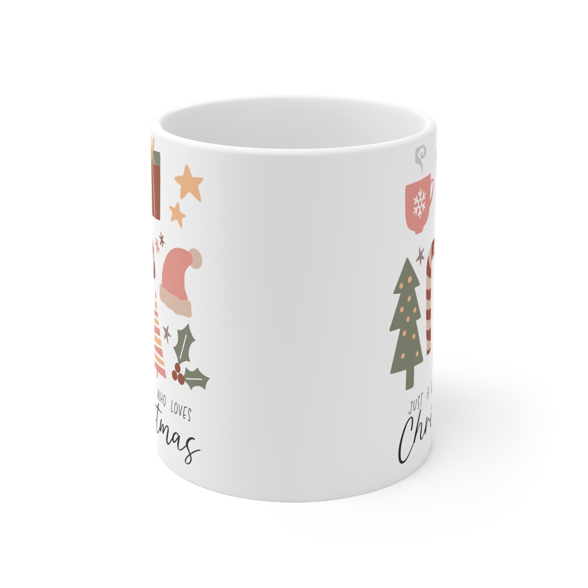 Teen Who Loves Christmas Coffee Mug