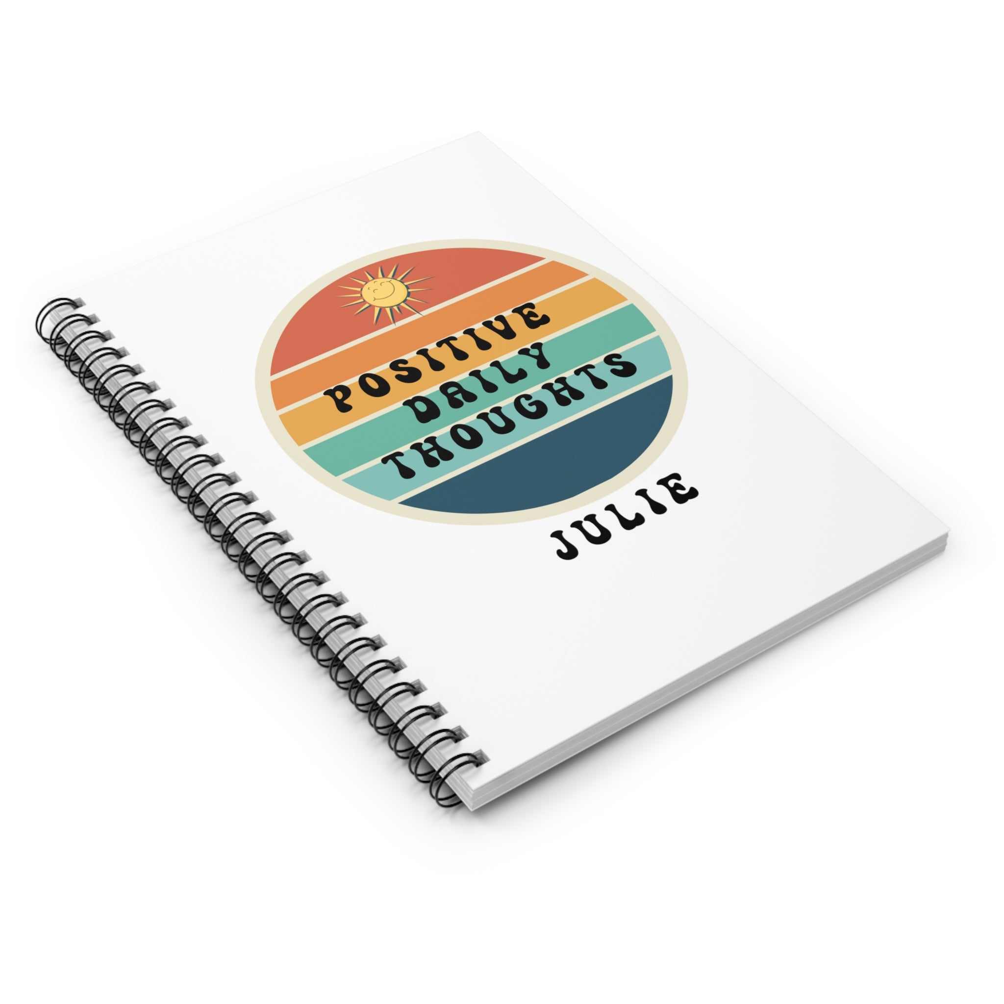 Teen Girl Gift, Personalized Positive Mindset and Thoughts Journal