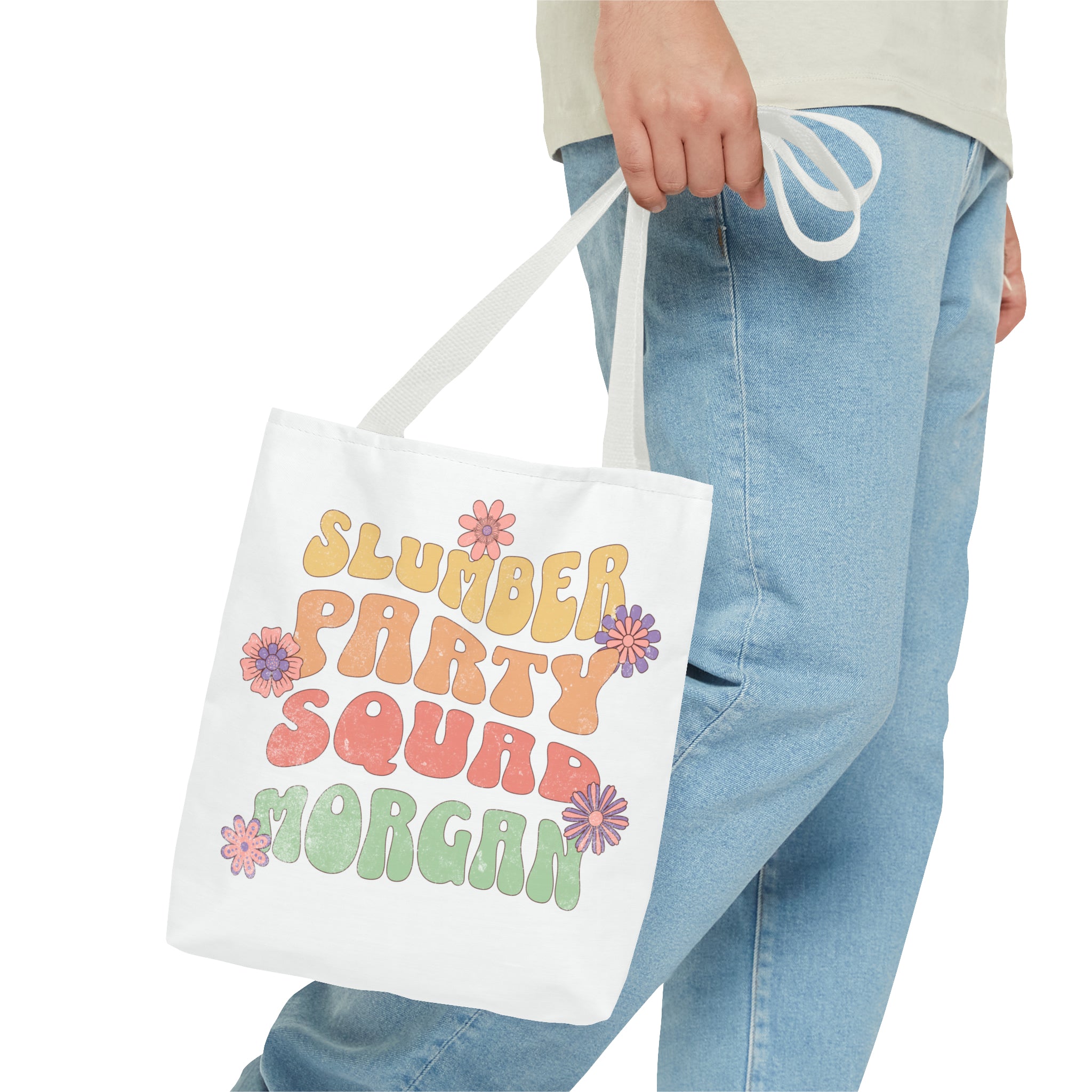Slumber Party Squad Tote Bag Favor