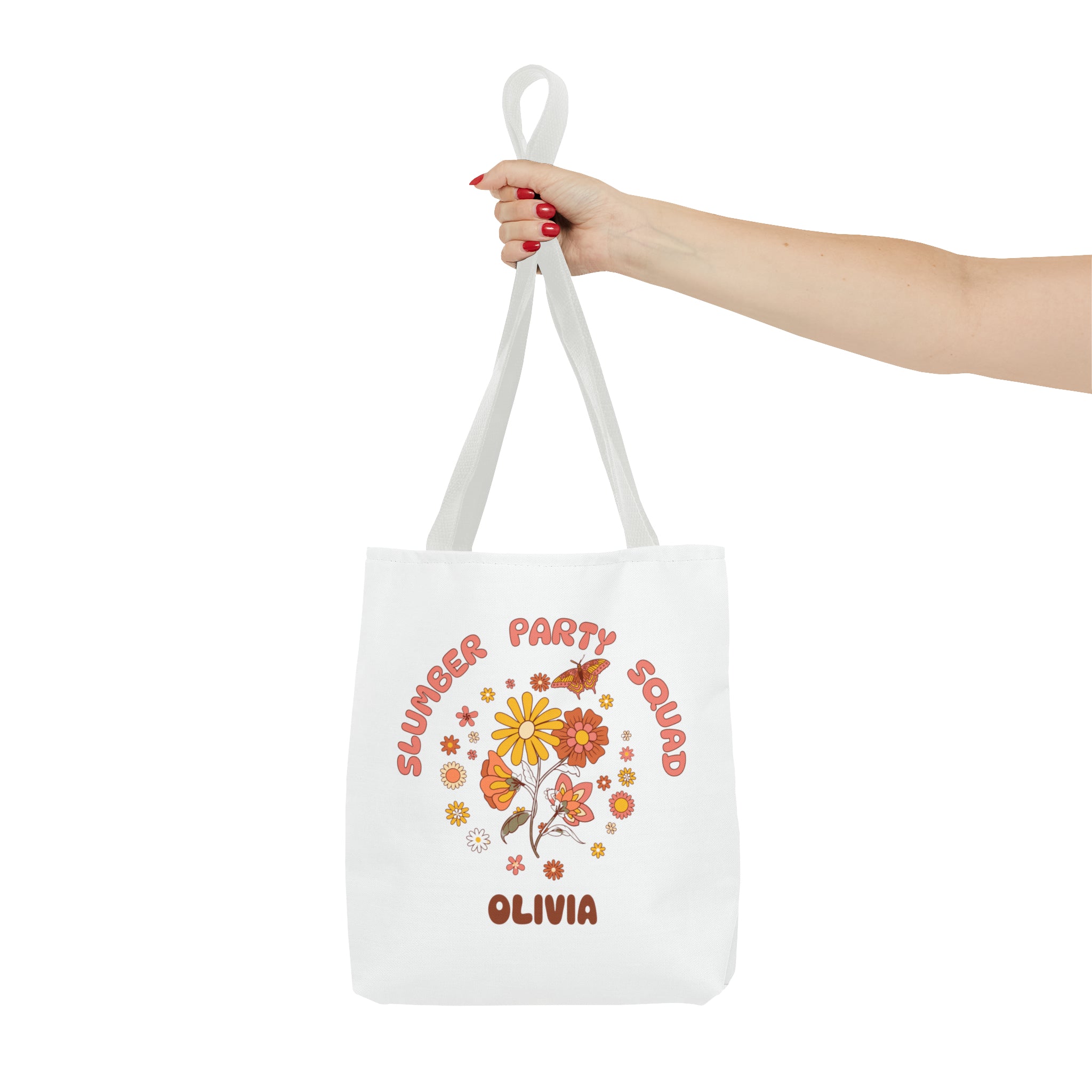 Slumber Party Favor Hippie Tote Bag