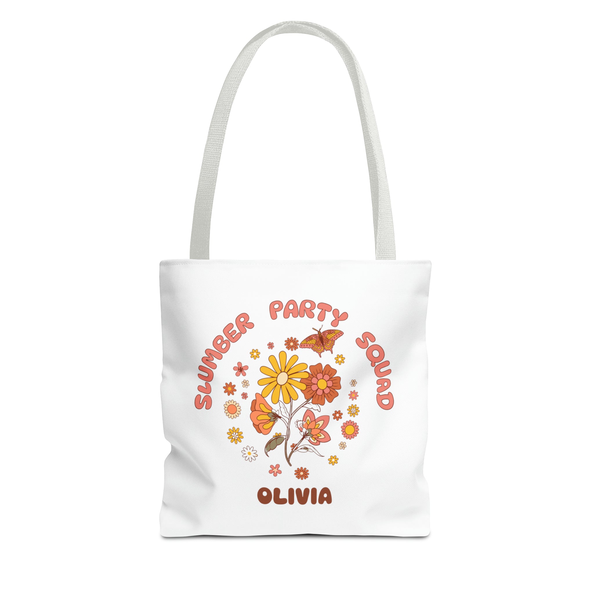 Slumber Party Favor Hippie Tote Bag