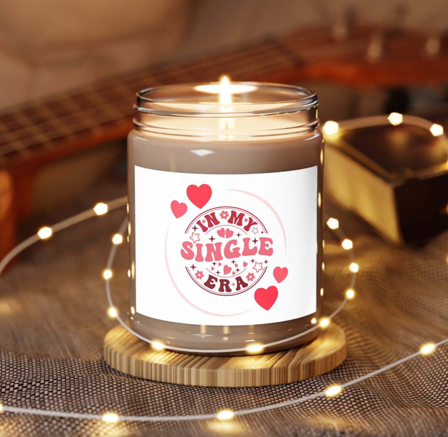 In My Single Era Valentines Day Candle