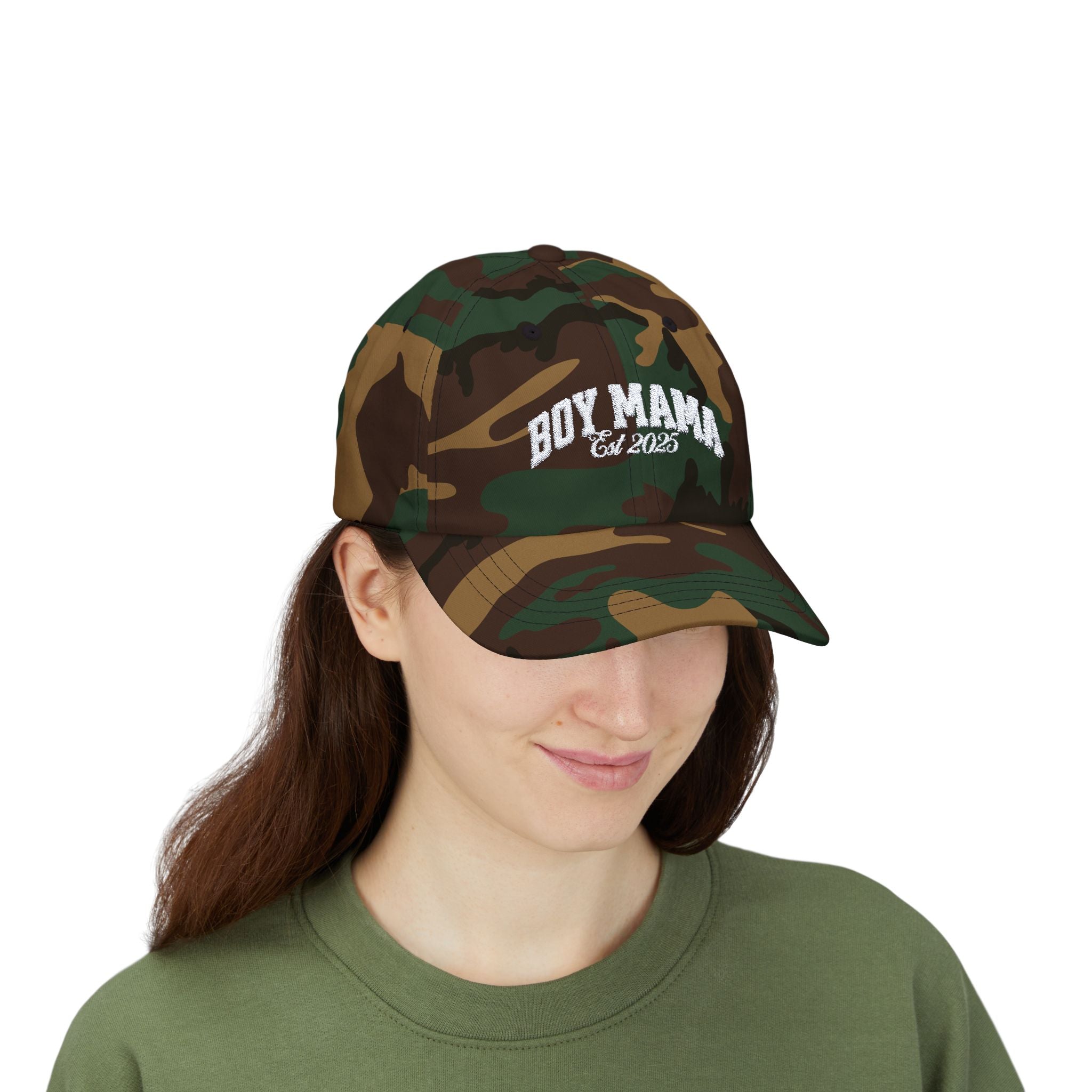 Customized Embroidered Boy Mama Hat