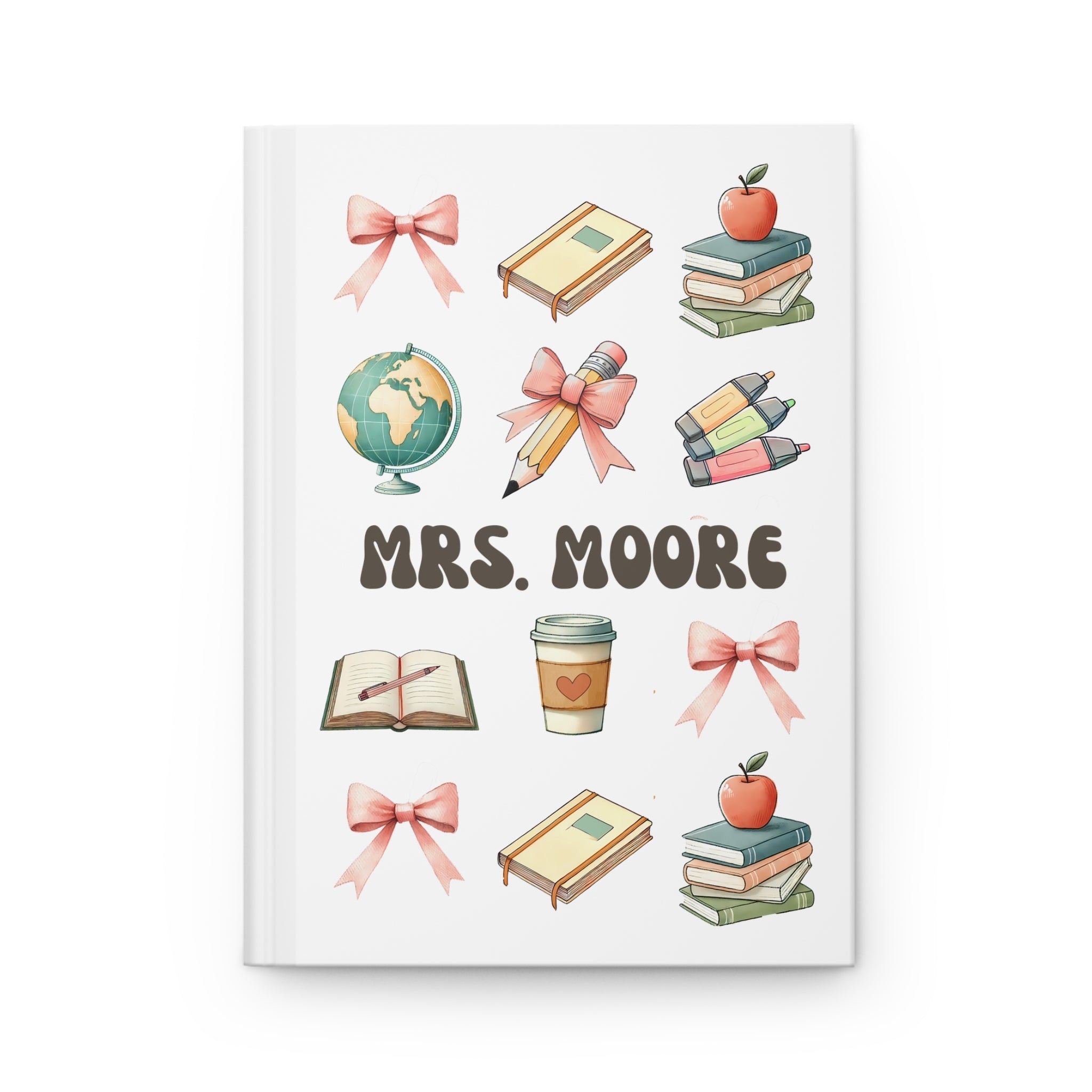 Personalized Aesthetic Teacher Journal