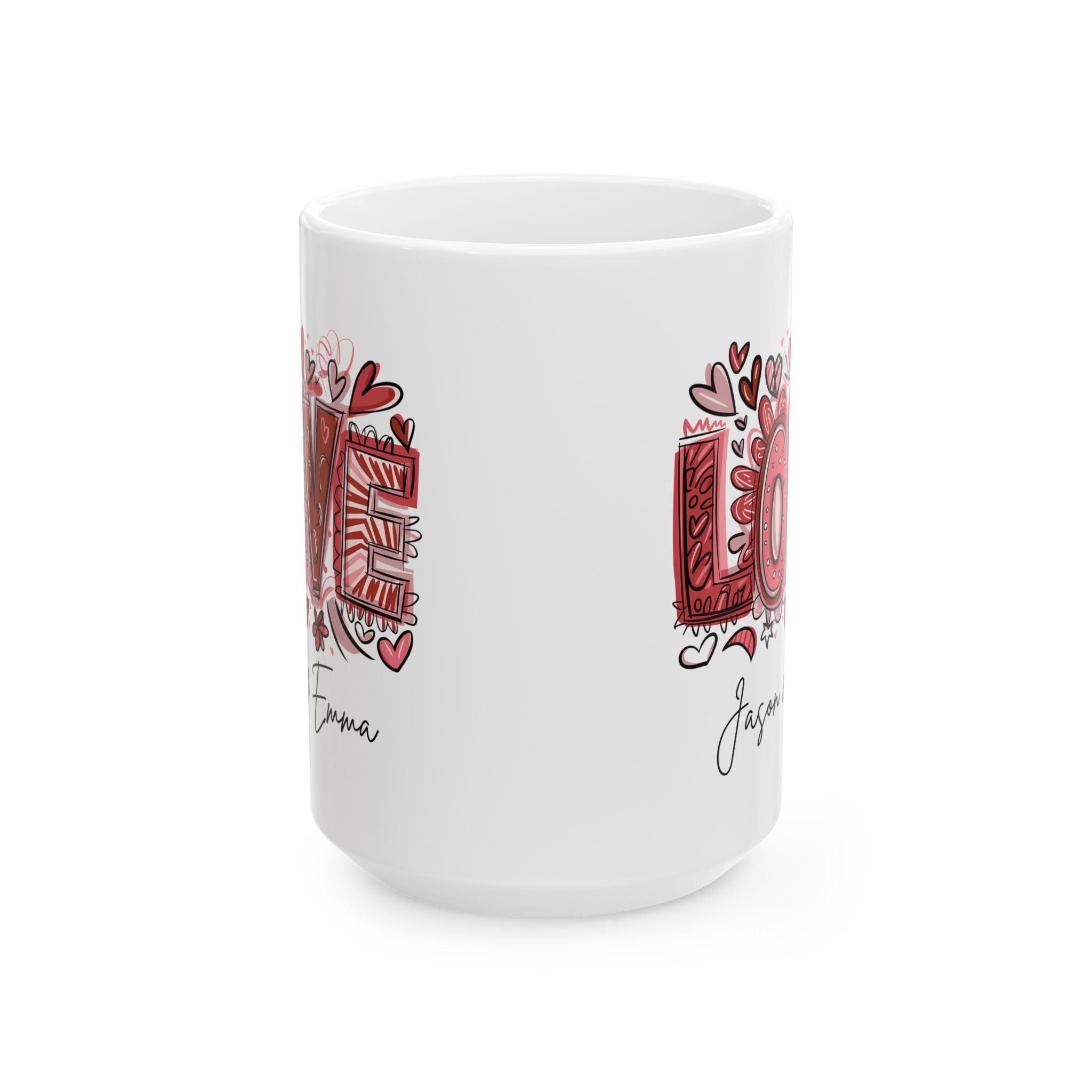 Personalized Retro Love Mug Custom Name Love Mug Coffee Custom Love Coffee Cup Cute Valentines Day Gift For Wife Valentines Gift Girlfriend