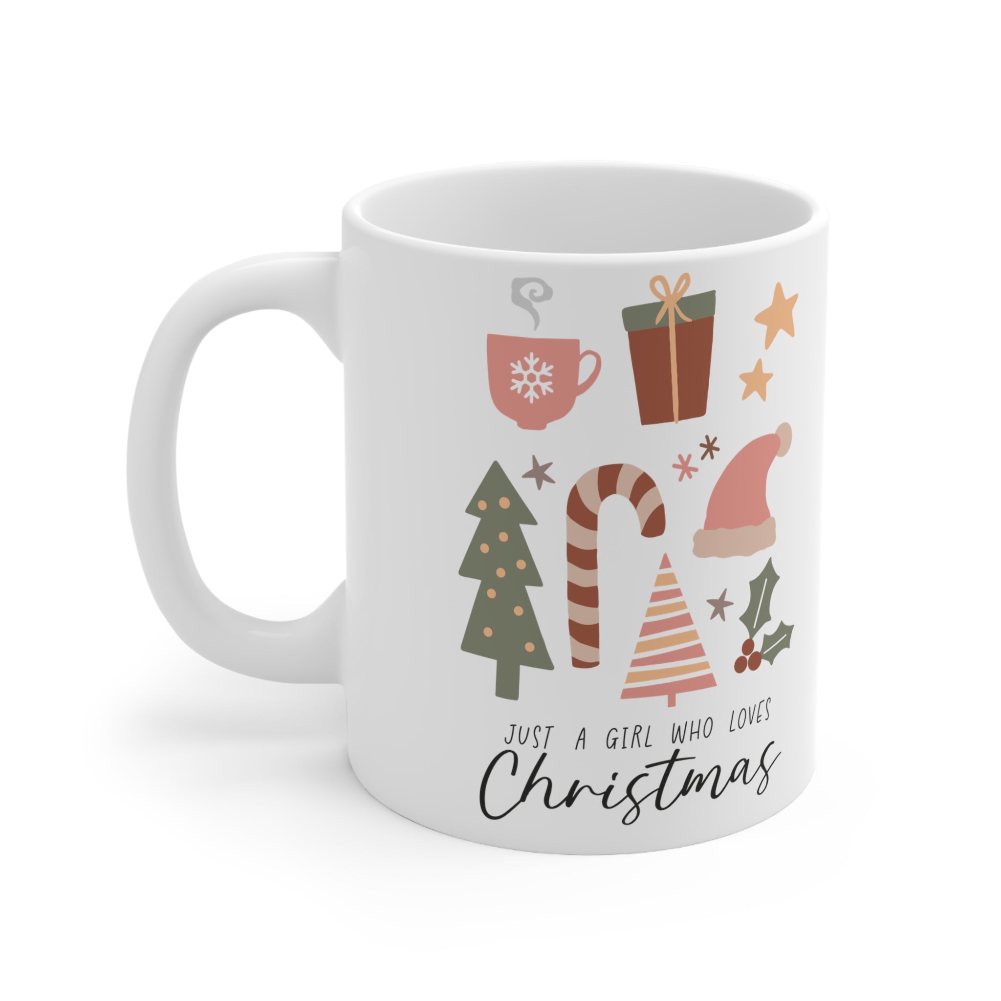 Teen Who Loves Christmas Coffee Mug