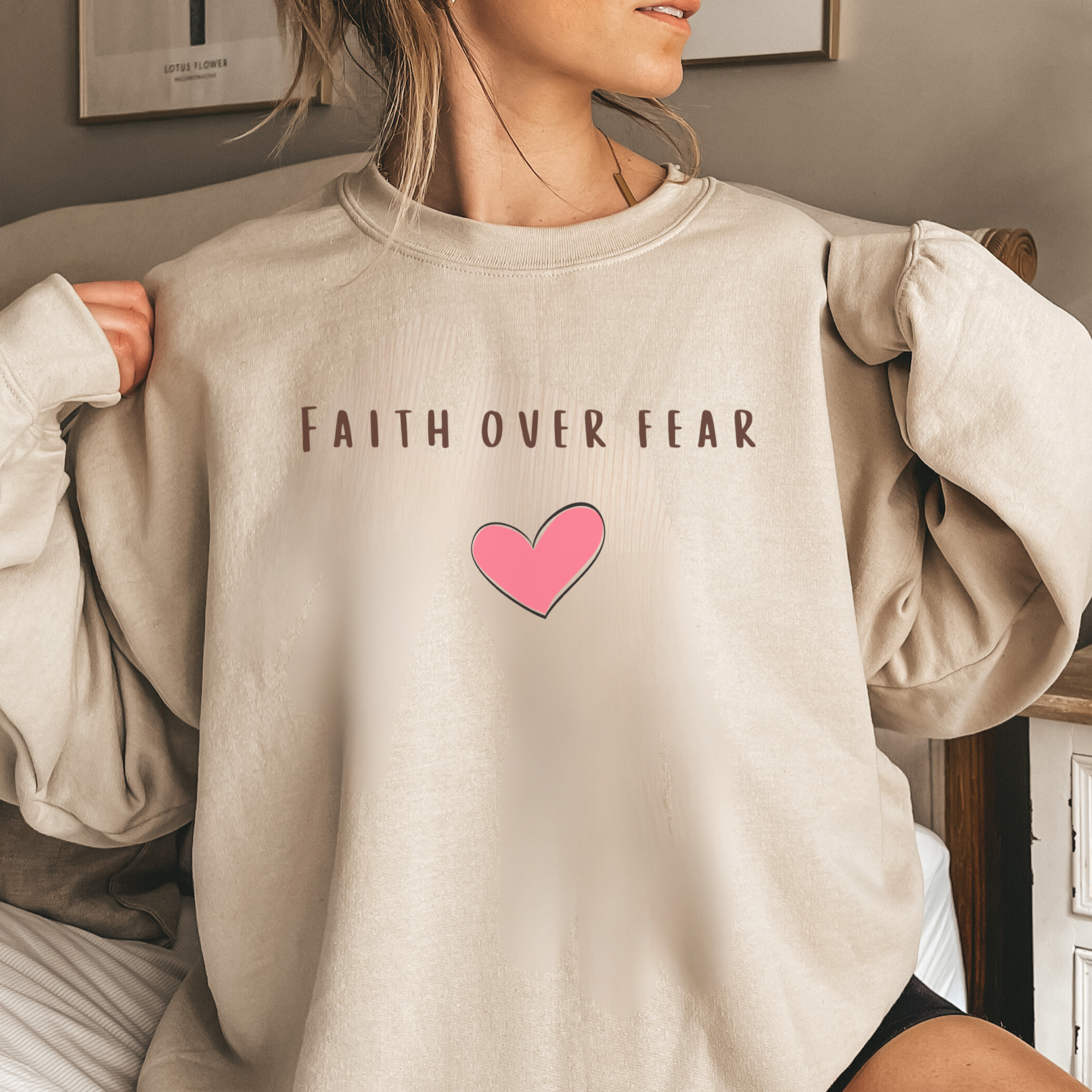 Faith Over Fear Sweatshirt
