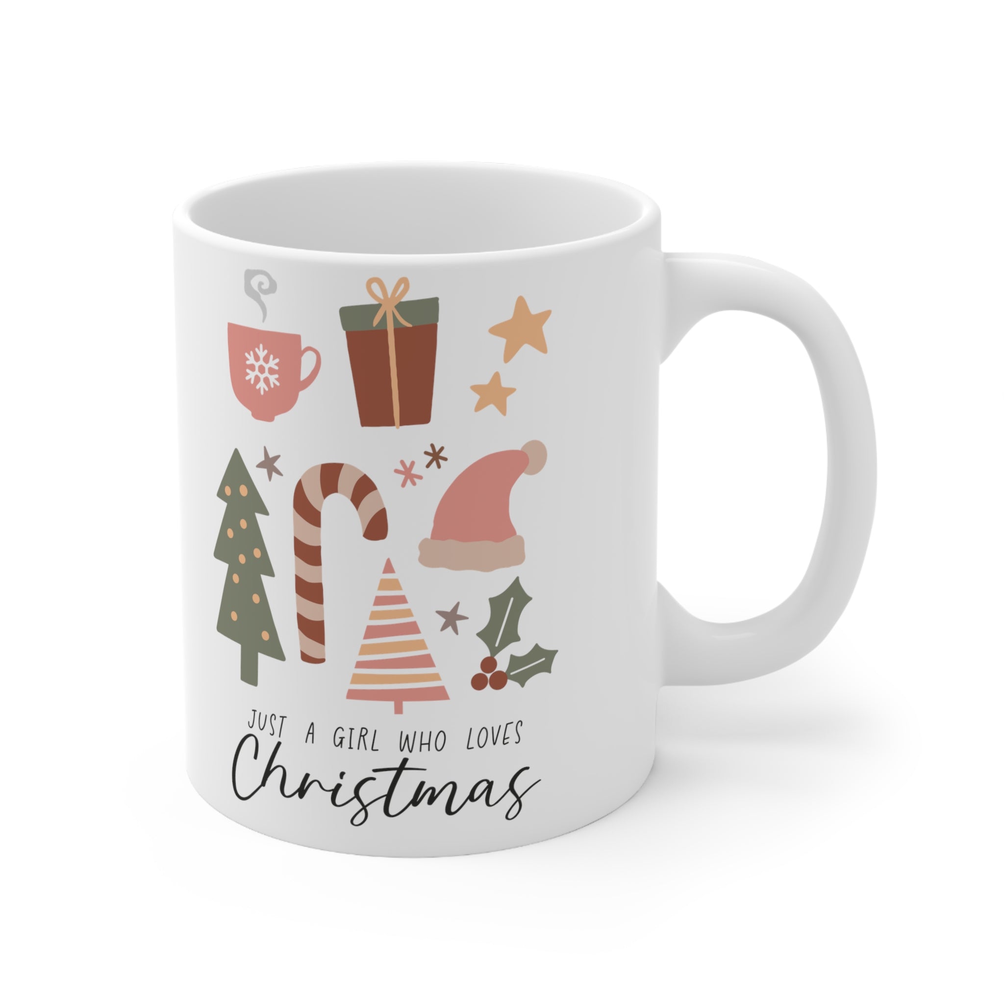 Teen Who Loves Christmas Coffee Mug