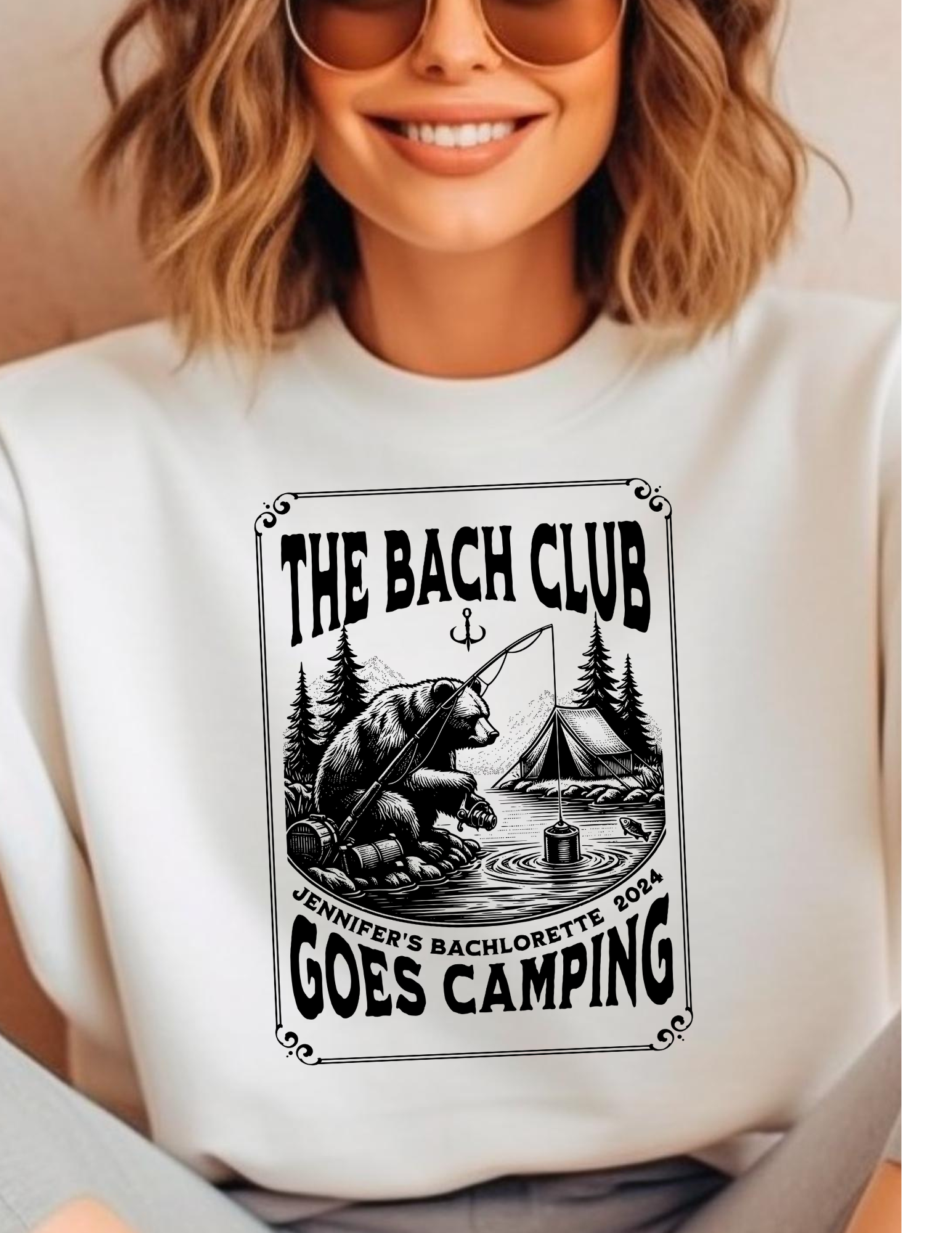 Sweatshirt Camping Trip