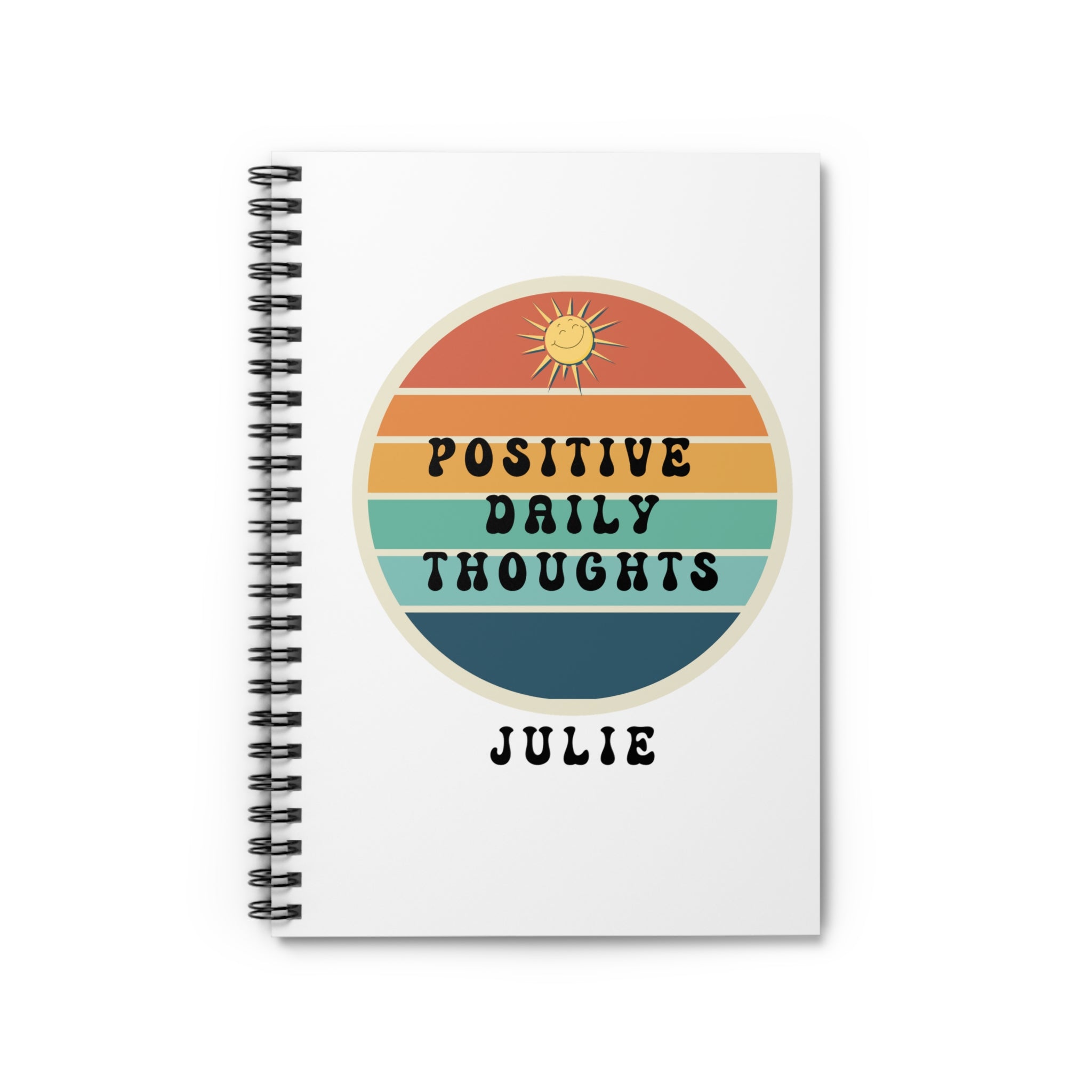 Teen Girl Gift, Personalized Positive Mindset and Thoughts Journal
