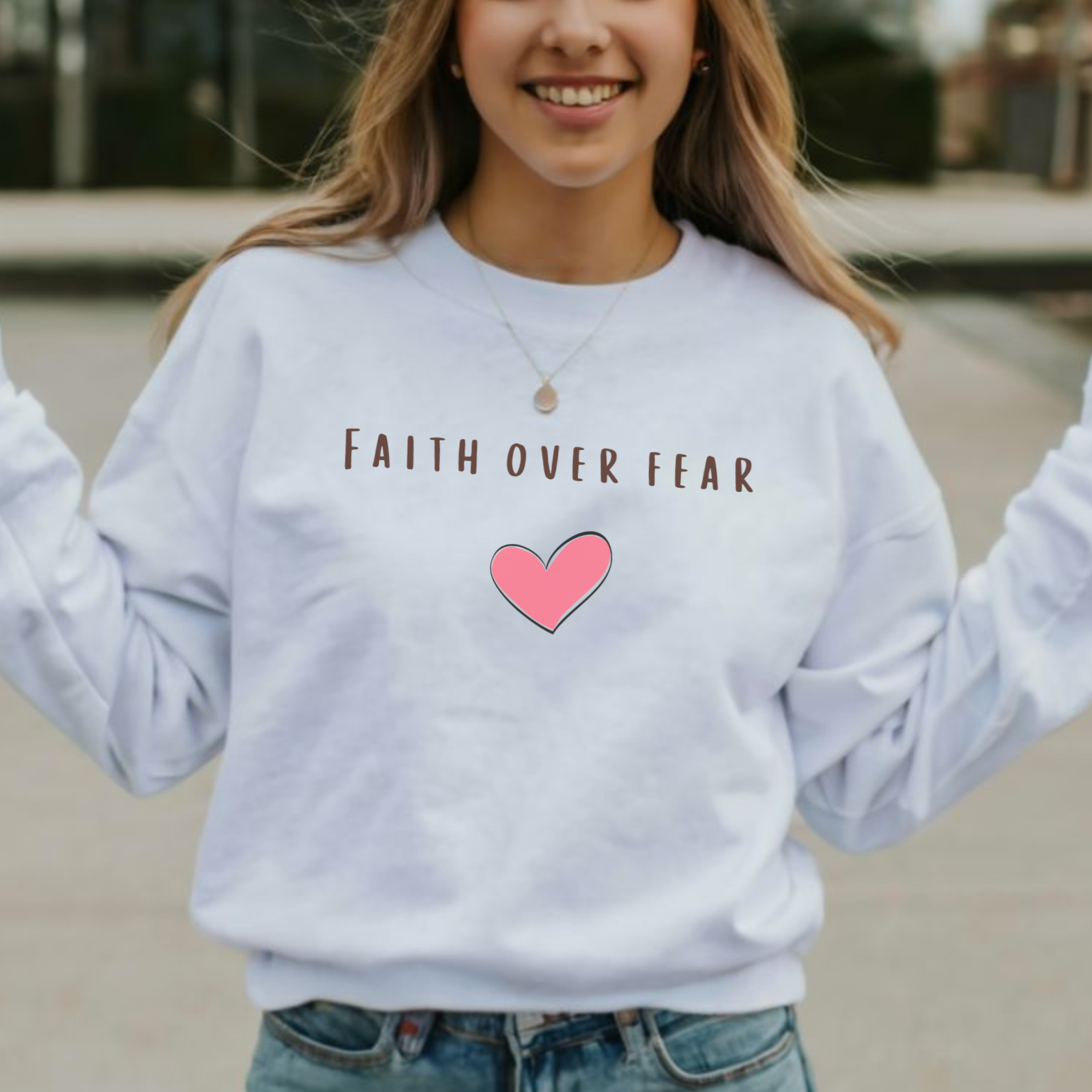 Faith Over Fear Sweatshirt