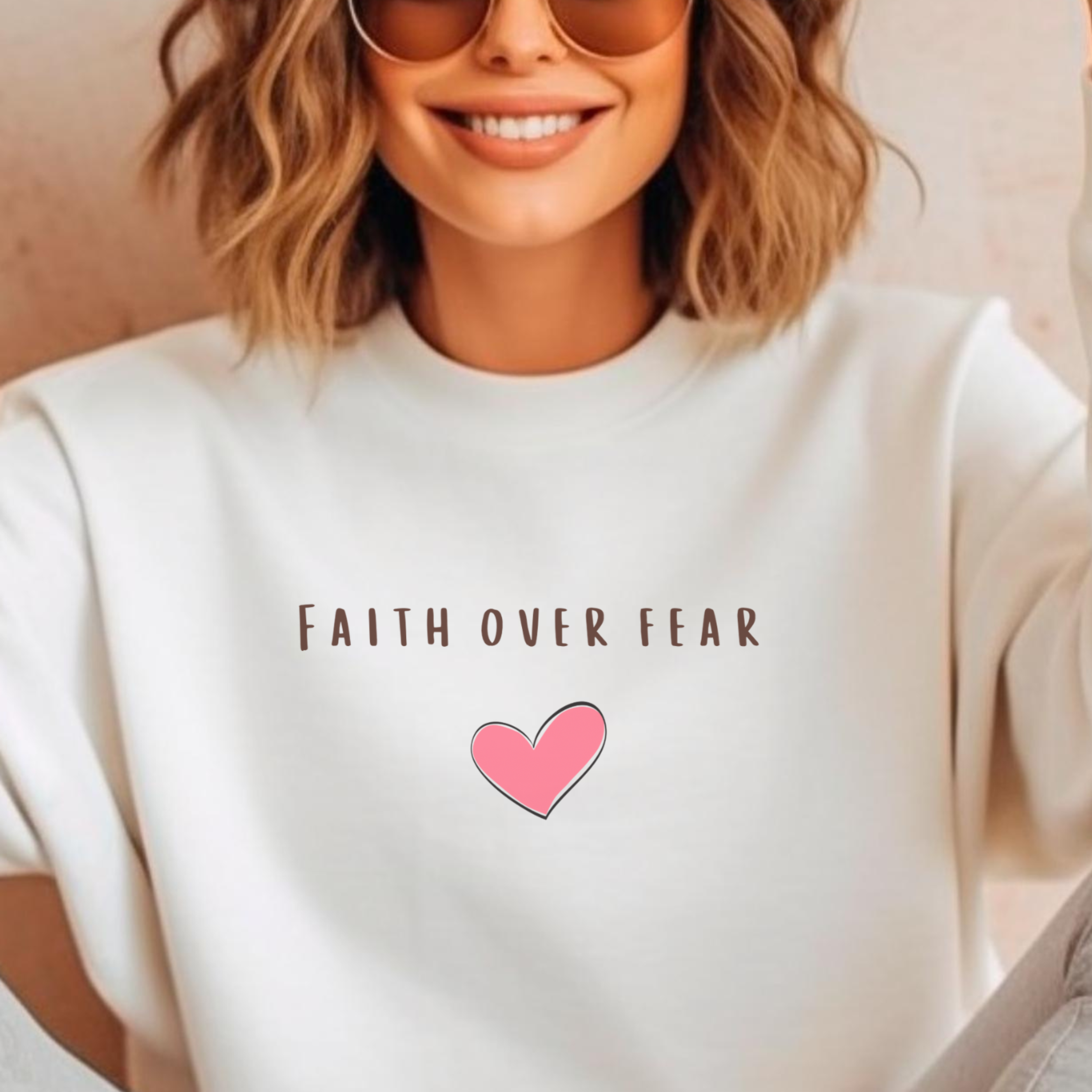 Faith Over Fear Sweatshirt