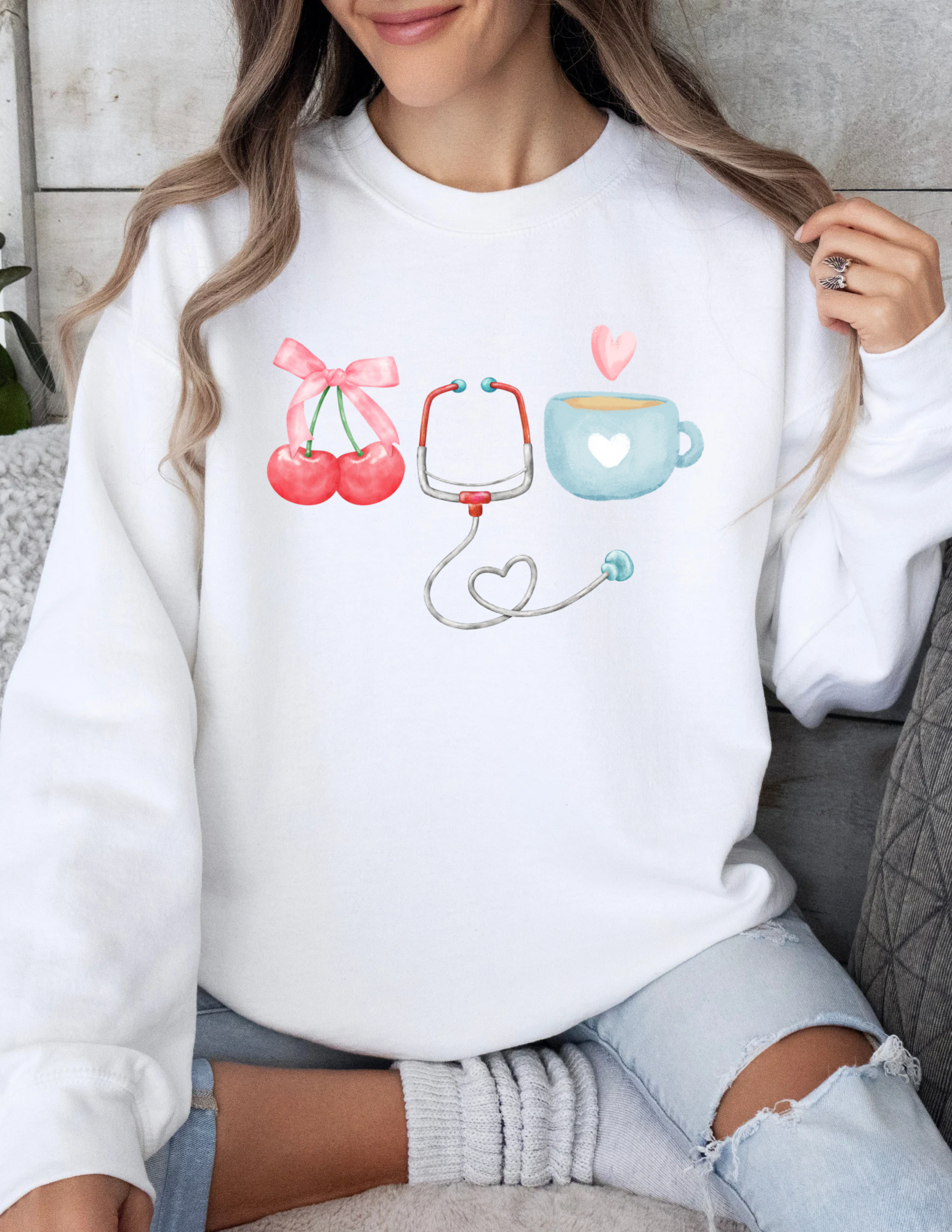 Nurse Coffee Sweatshirt