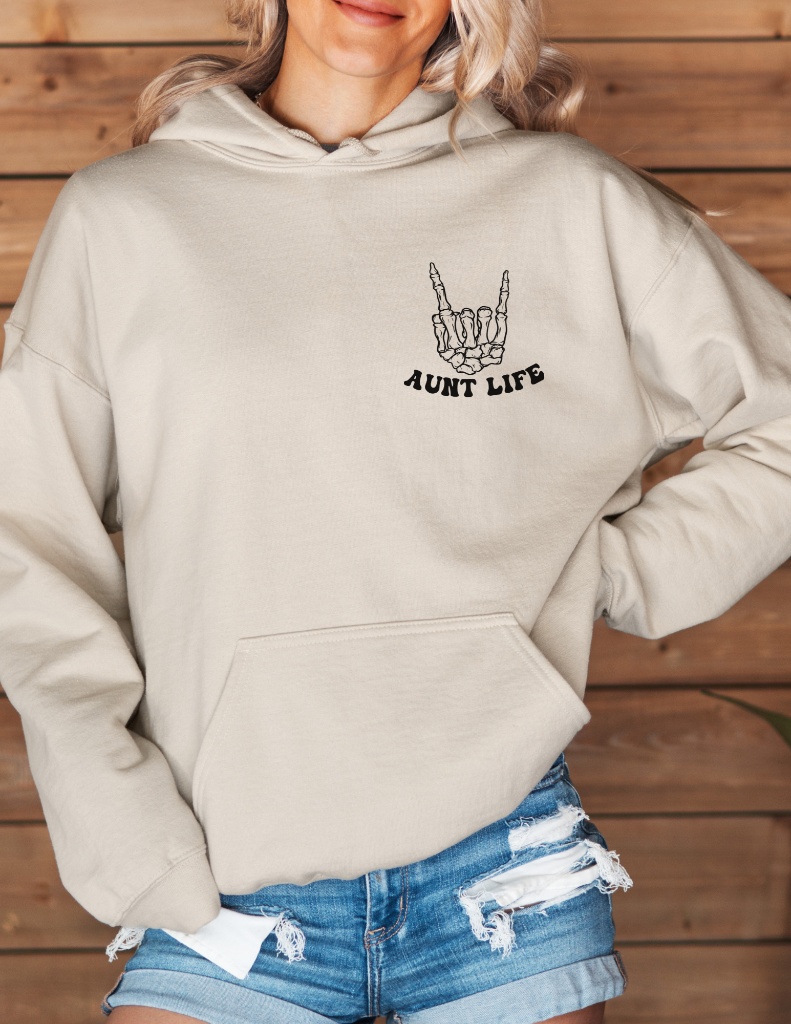 Aunt Life Skeleton Sweatshirt