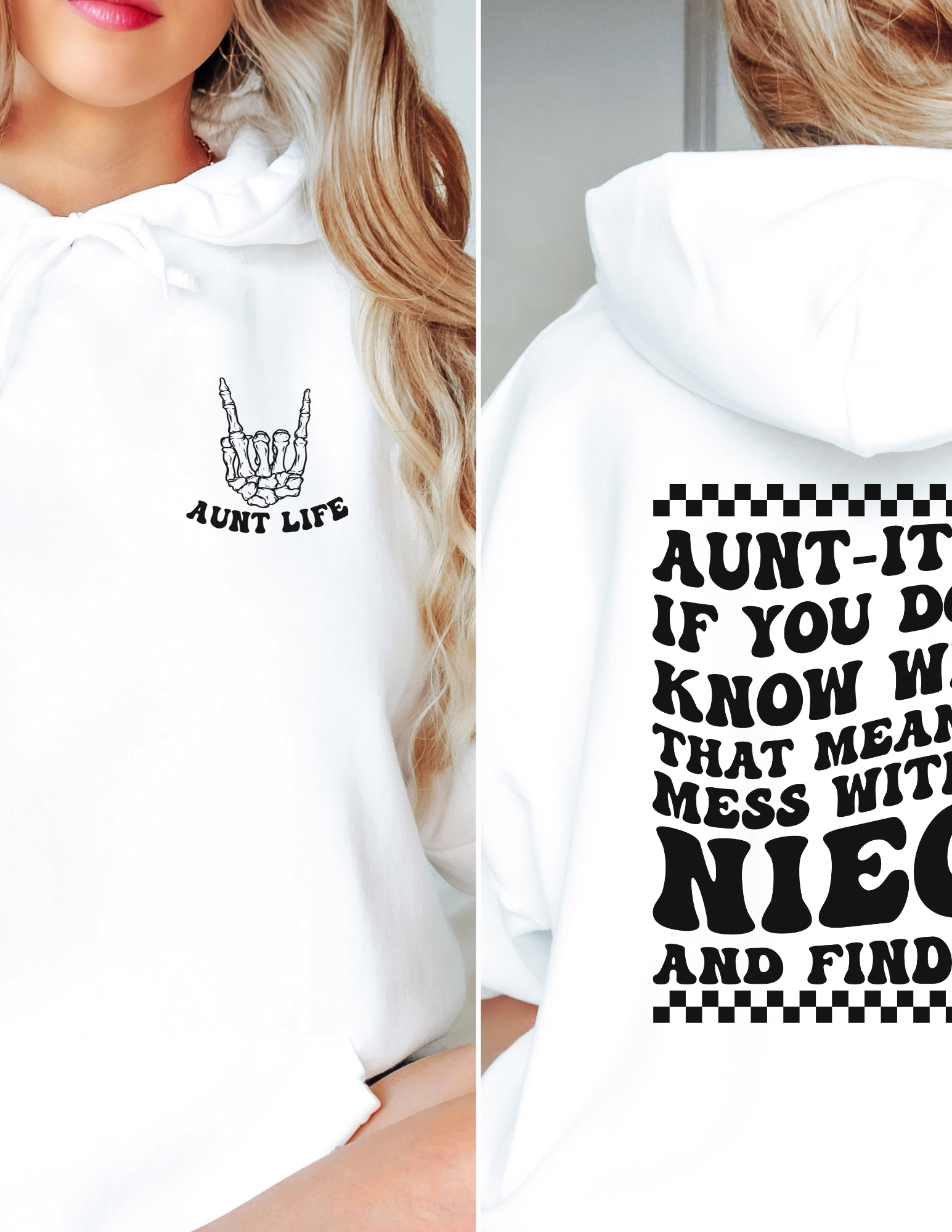 Aunt Life Skeleton Sweatshirt