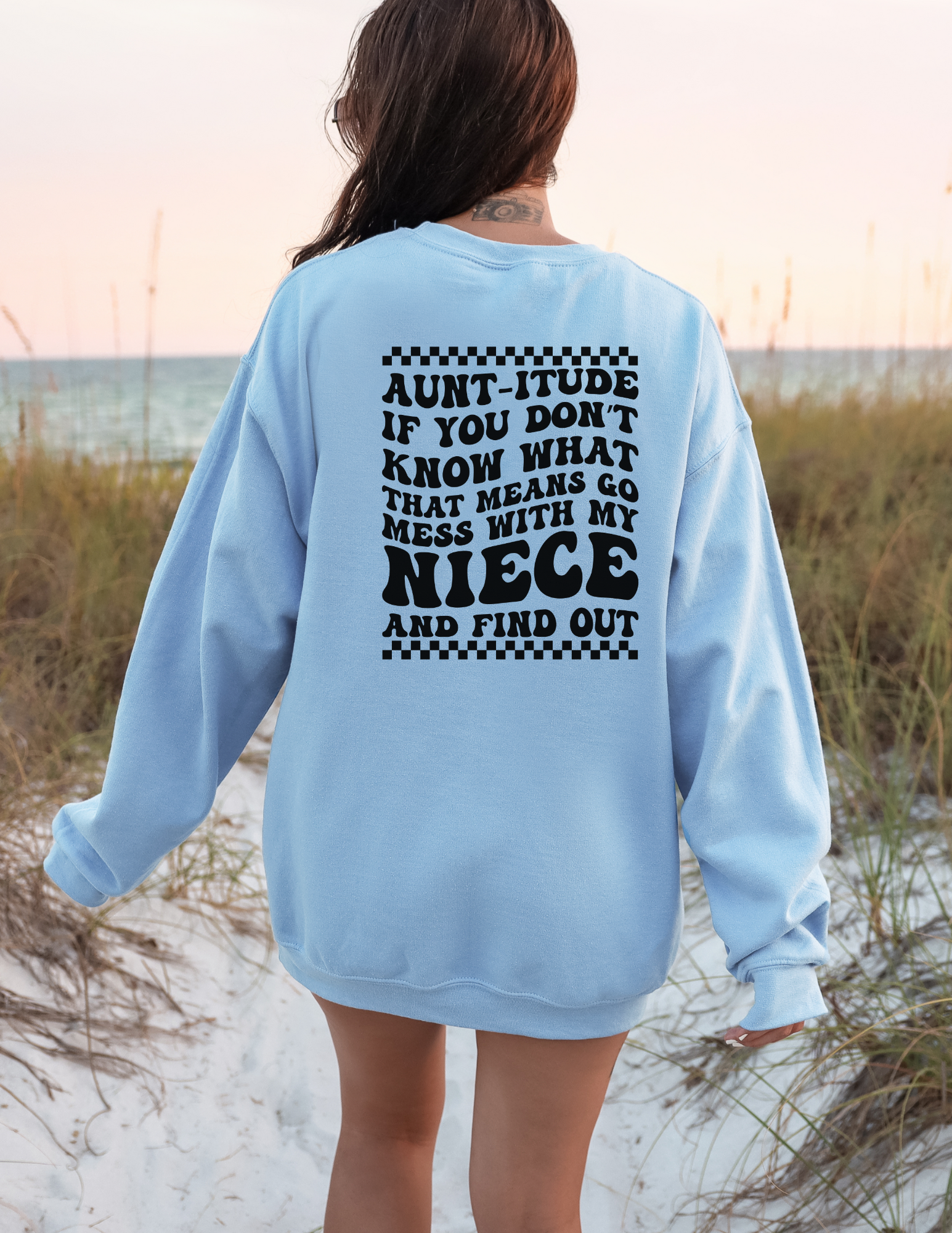 Aunt Life Skeleton Sweatshirt