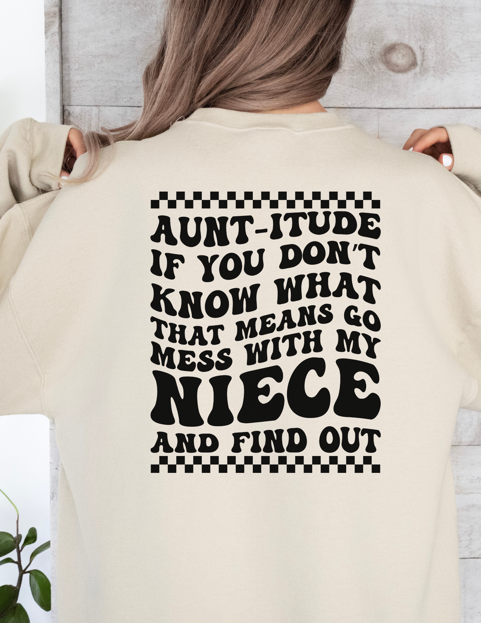 Aunt Life Skeleton Sweatshirt