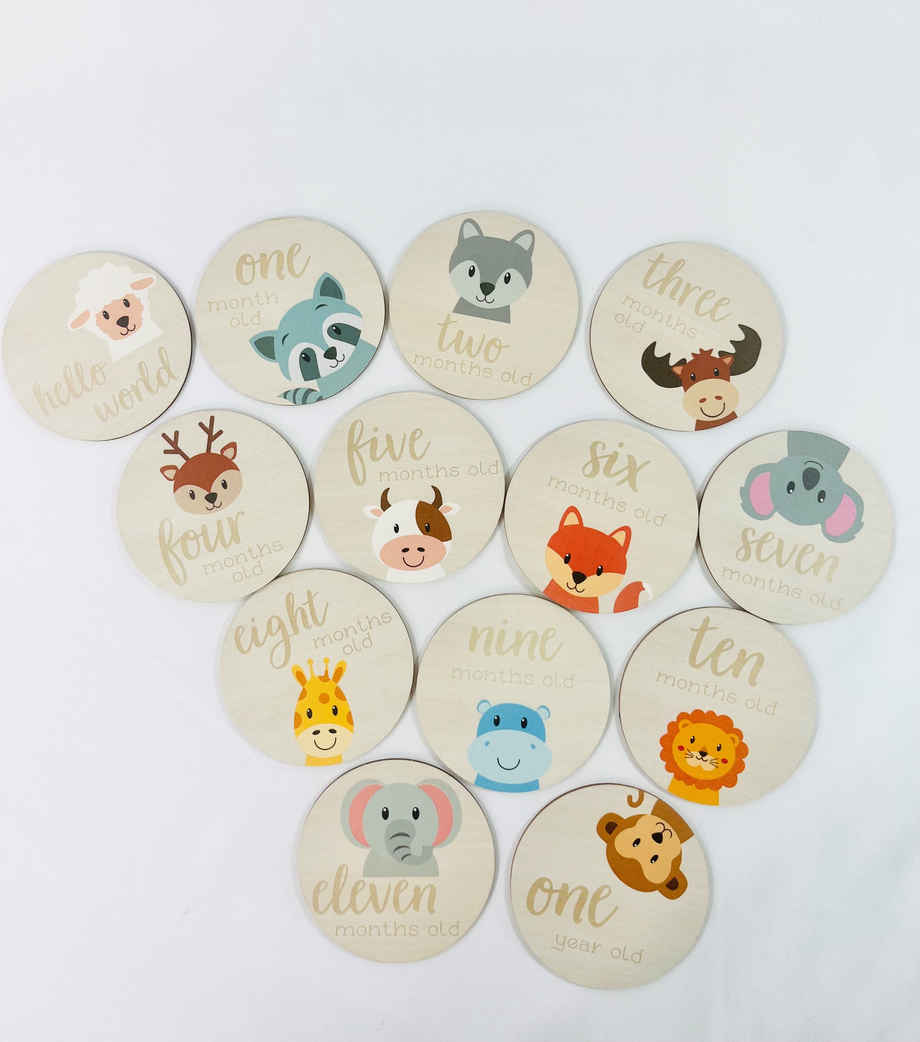 Baby Milestone Cards