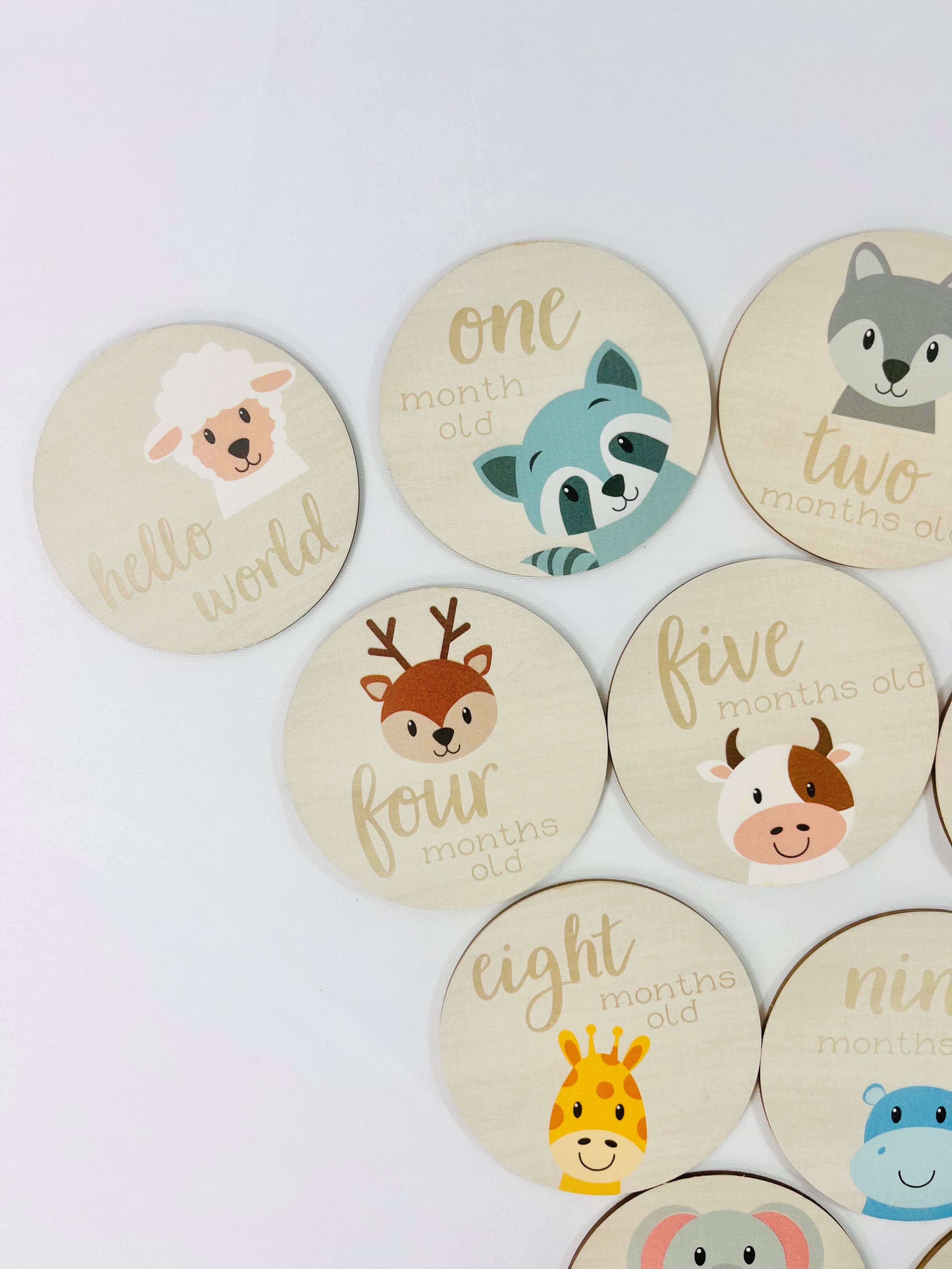 Baby Milestone Cards