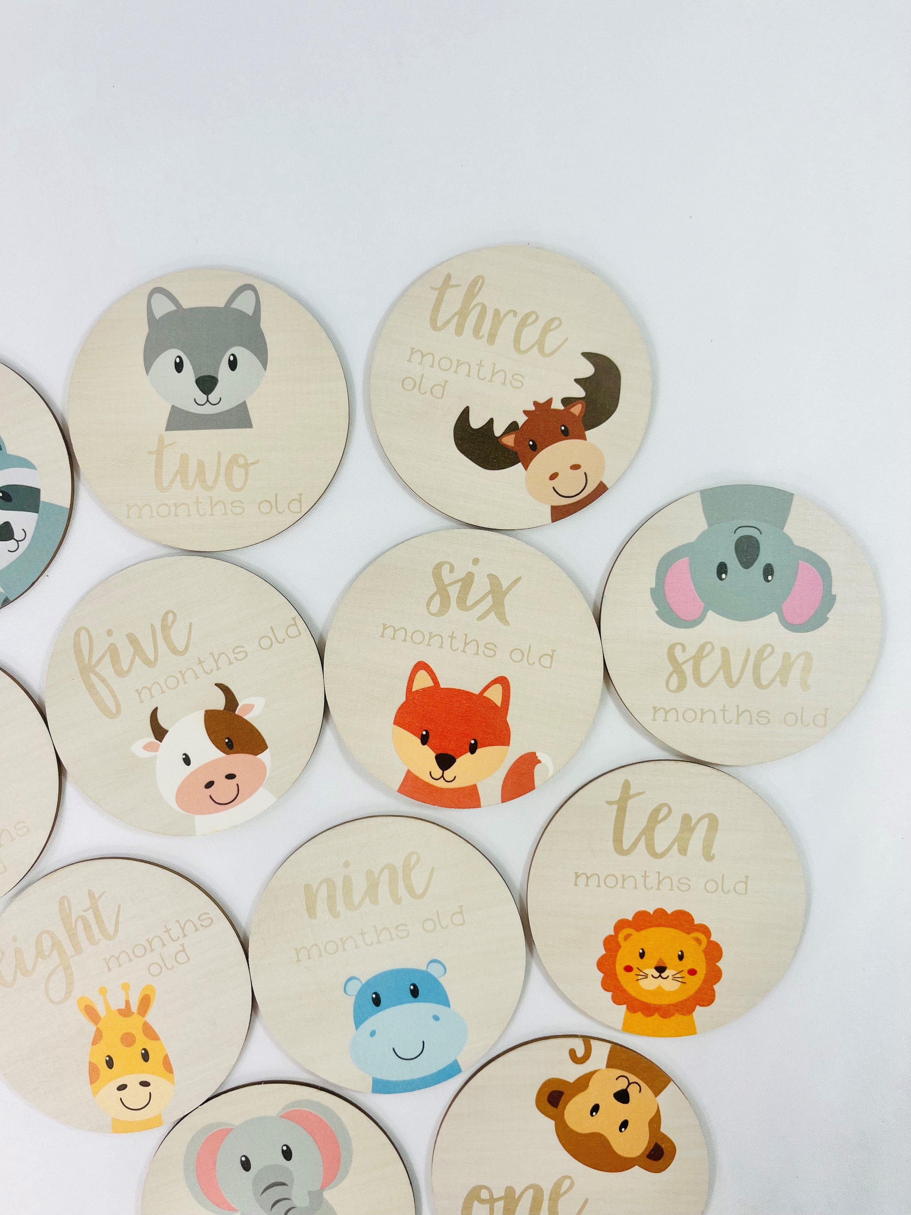 Baby Milestone Cards