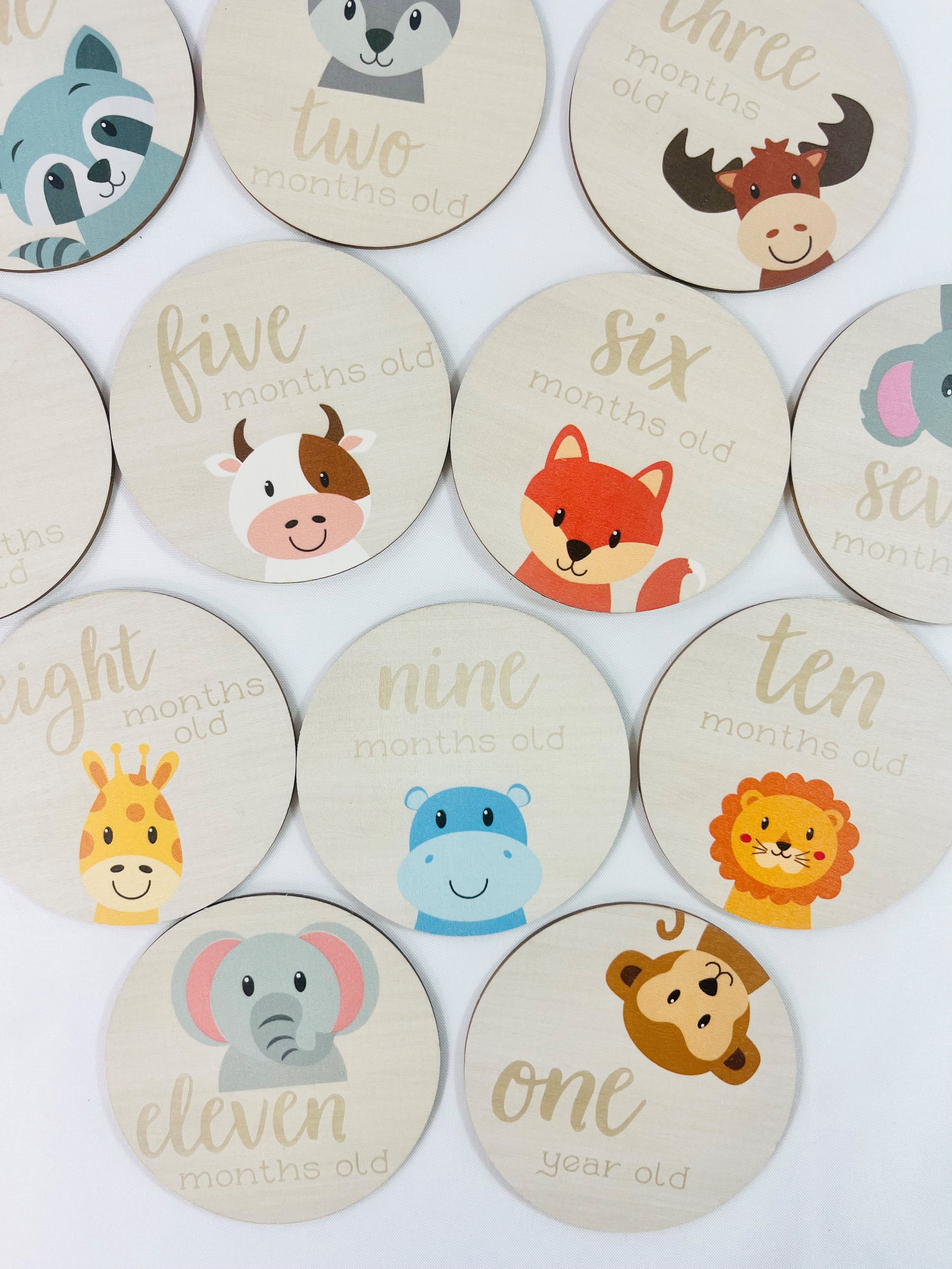 Baby Milestone Cards