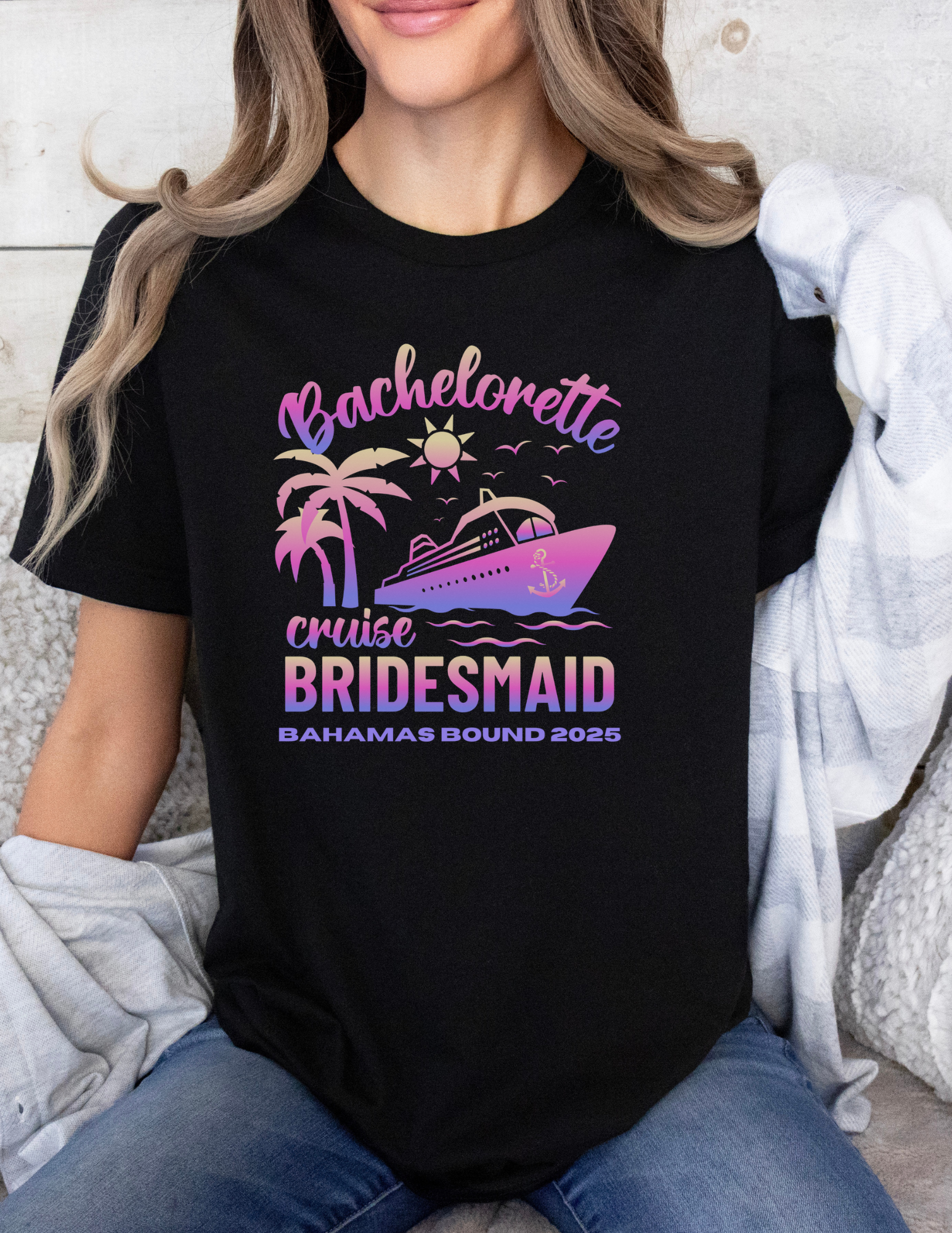 Personalized Cruise Bachelorette Shirt