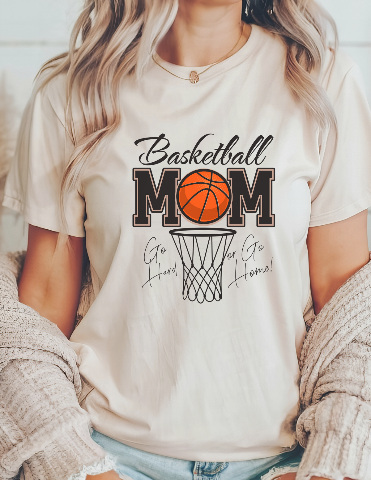 Personalized Basketball Mom Shirt