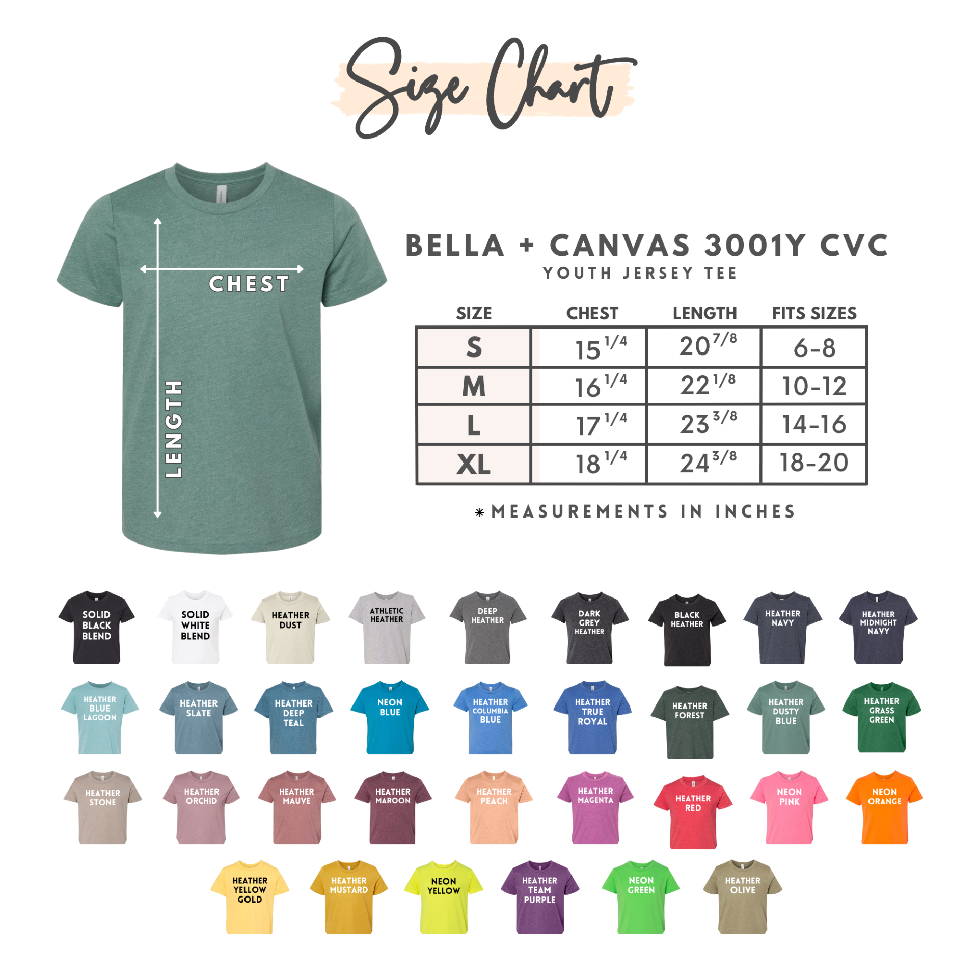 Custom Bella Canvas T-Shirt (Youth)