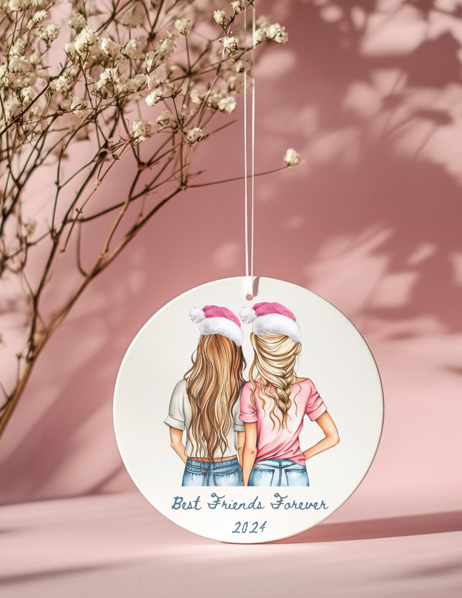 Personalized Best Friends Forever Ornament
