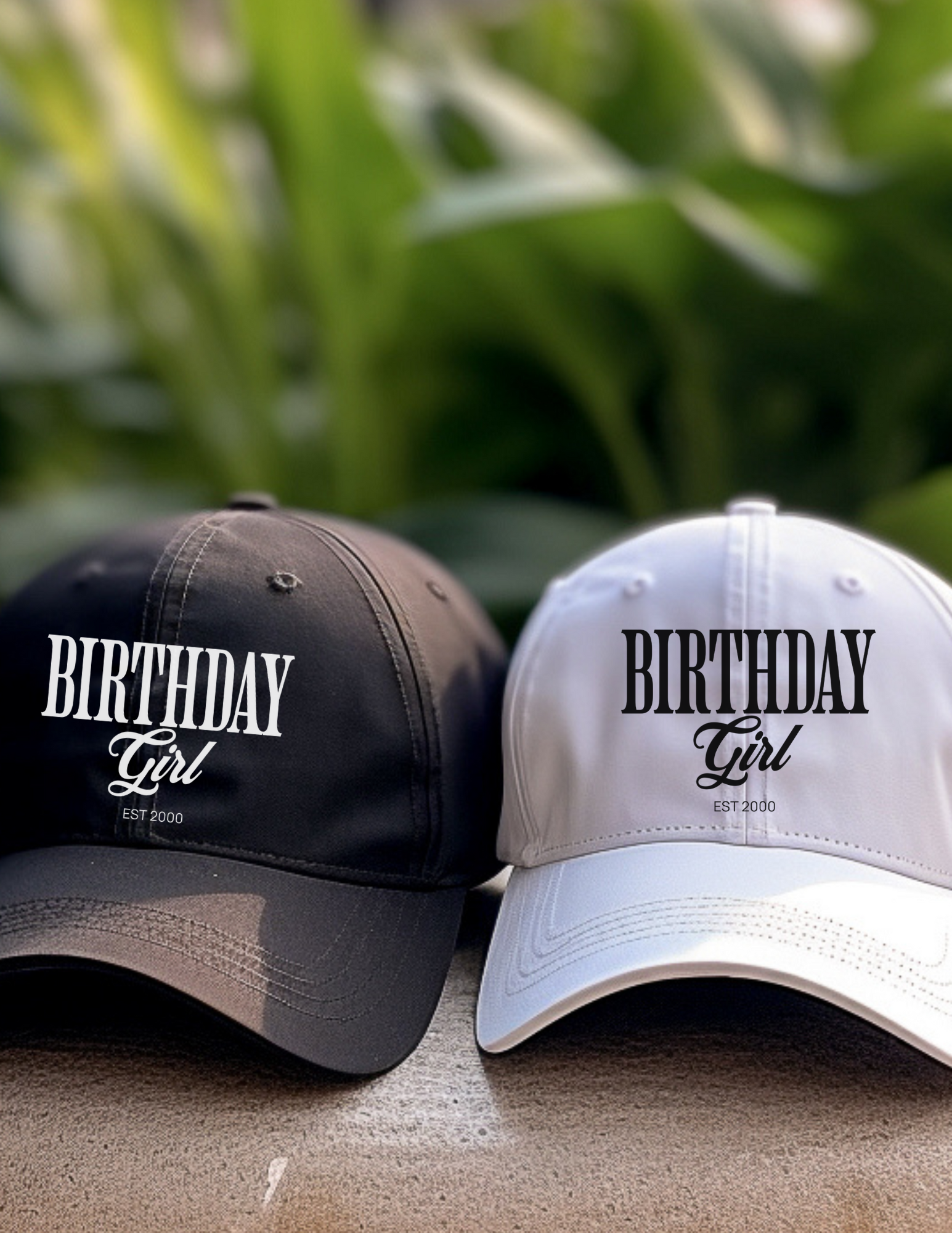 Embroidered Birthday Hat