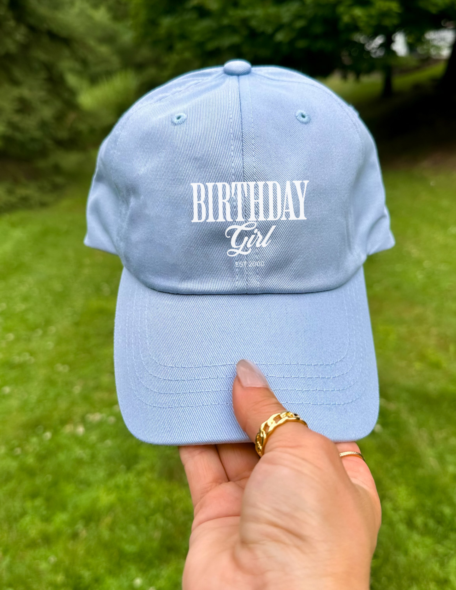 Embroidered Birthday Hat