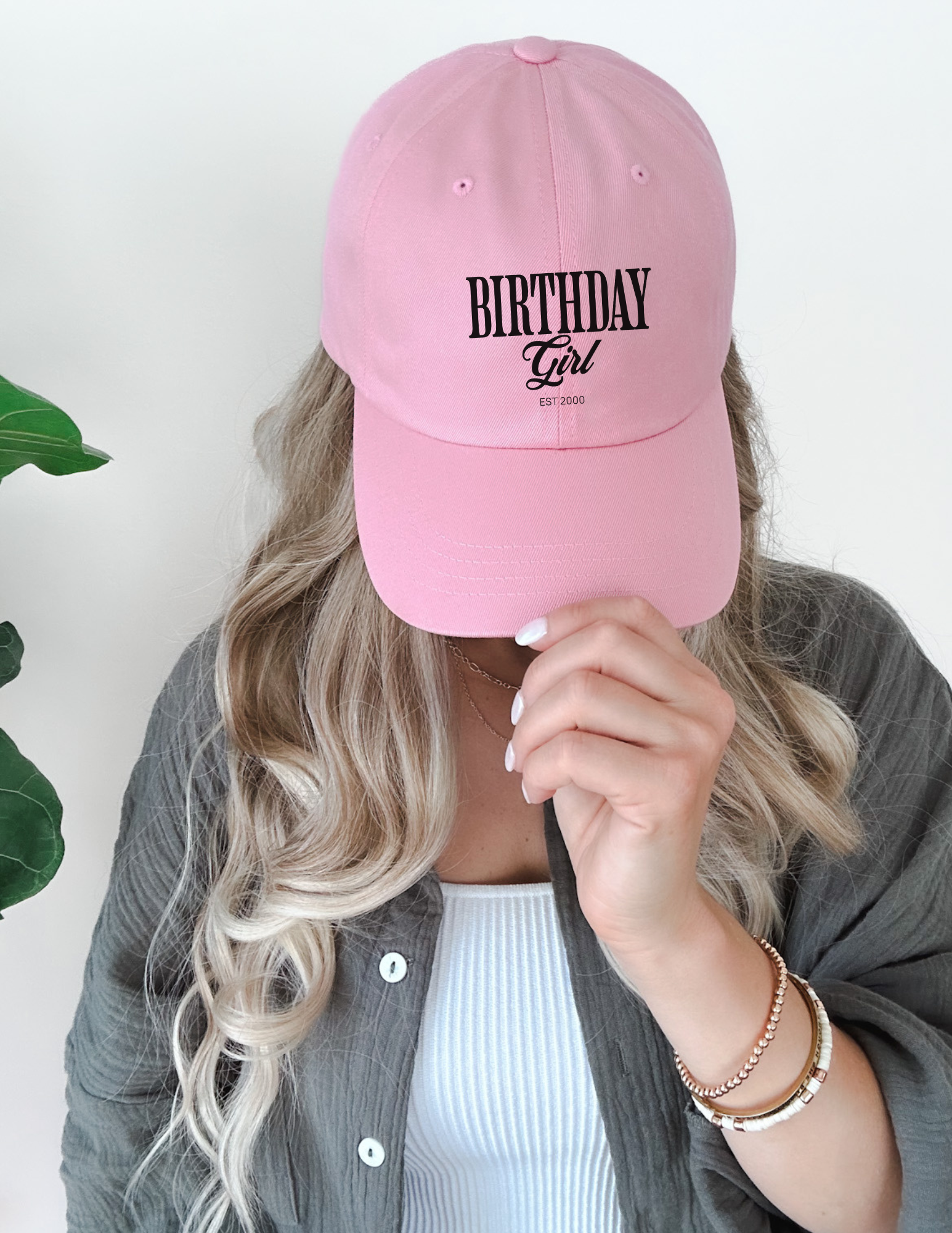 Embroidered Birthday Hat