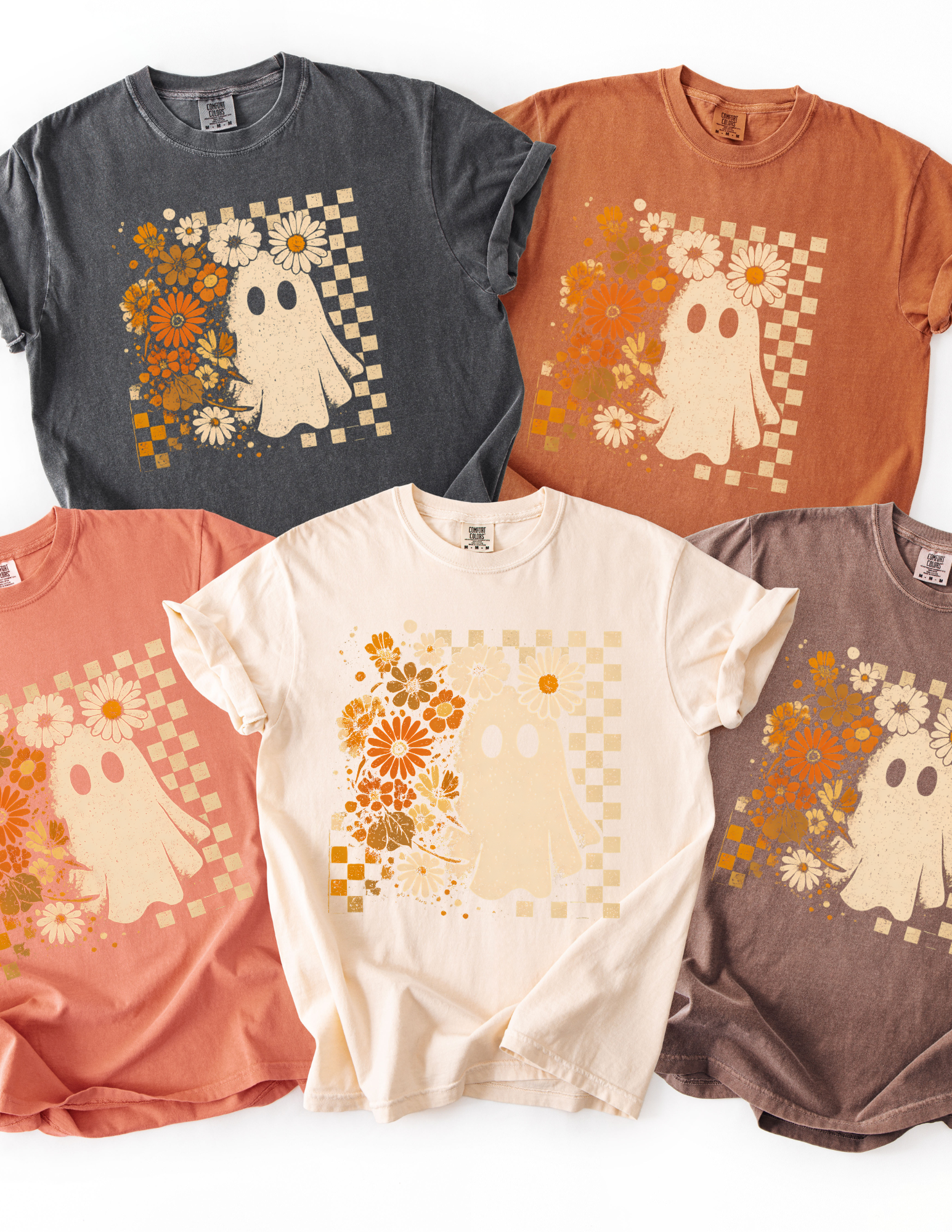 Boho Floral Ghost Shirt