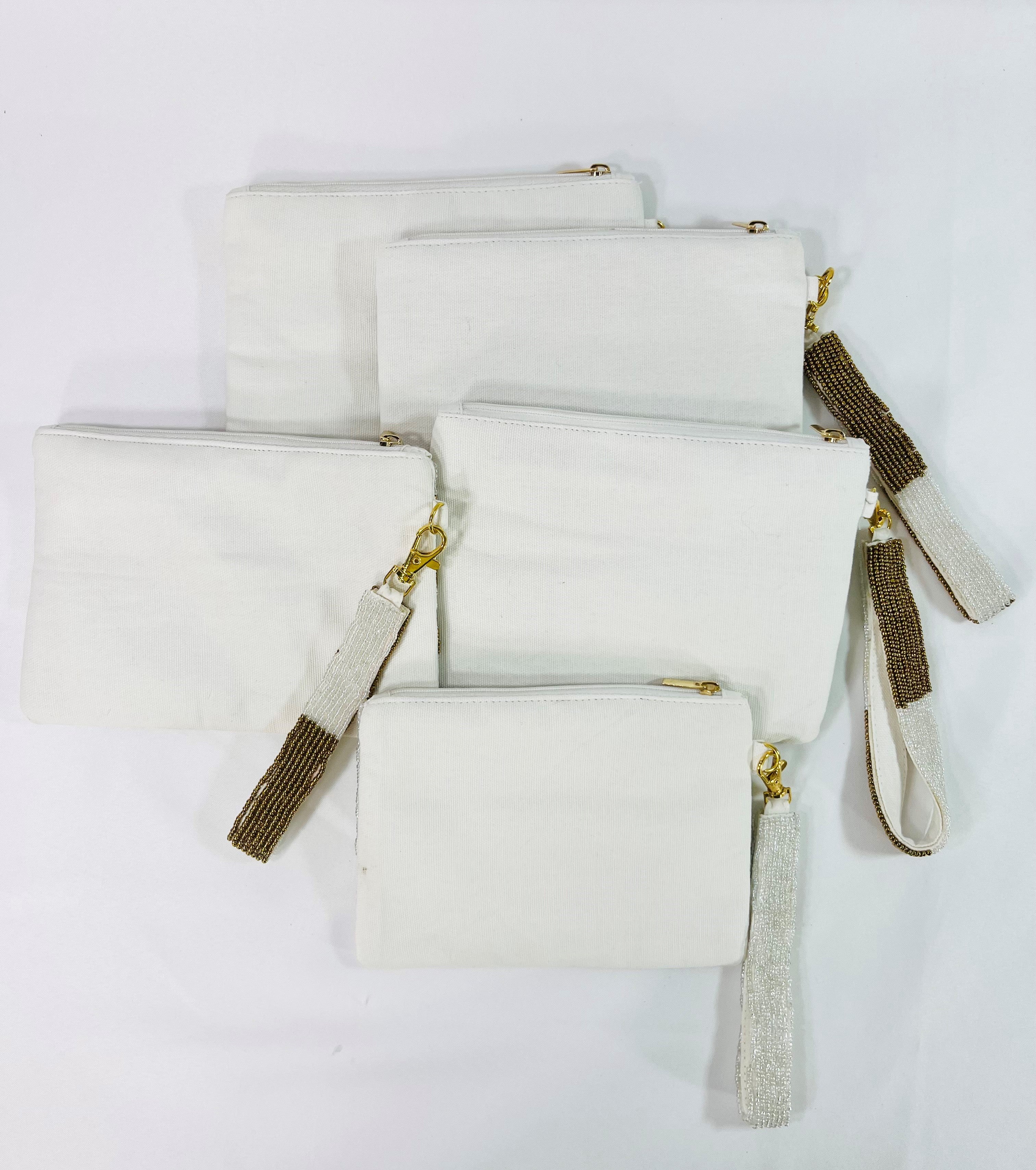 Bride & Bridesmaid Beaded Coin Pouch