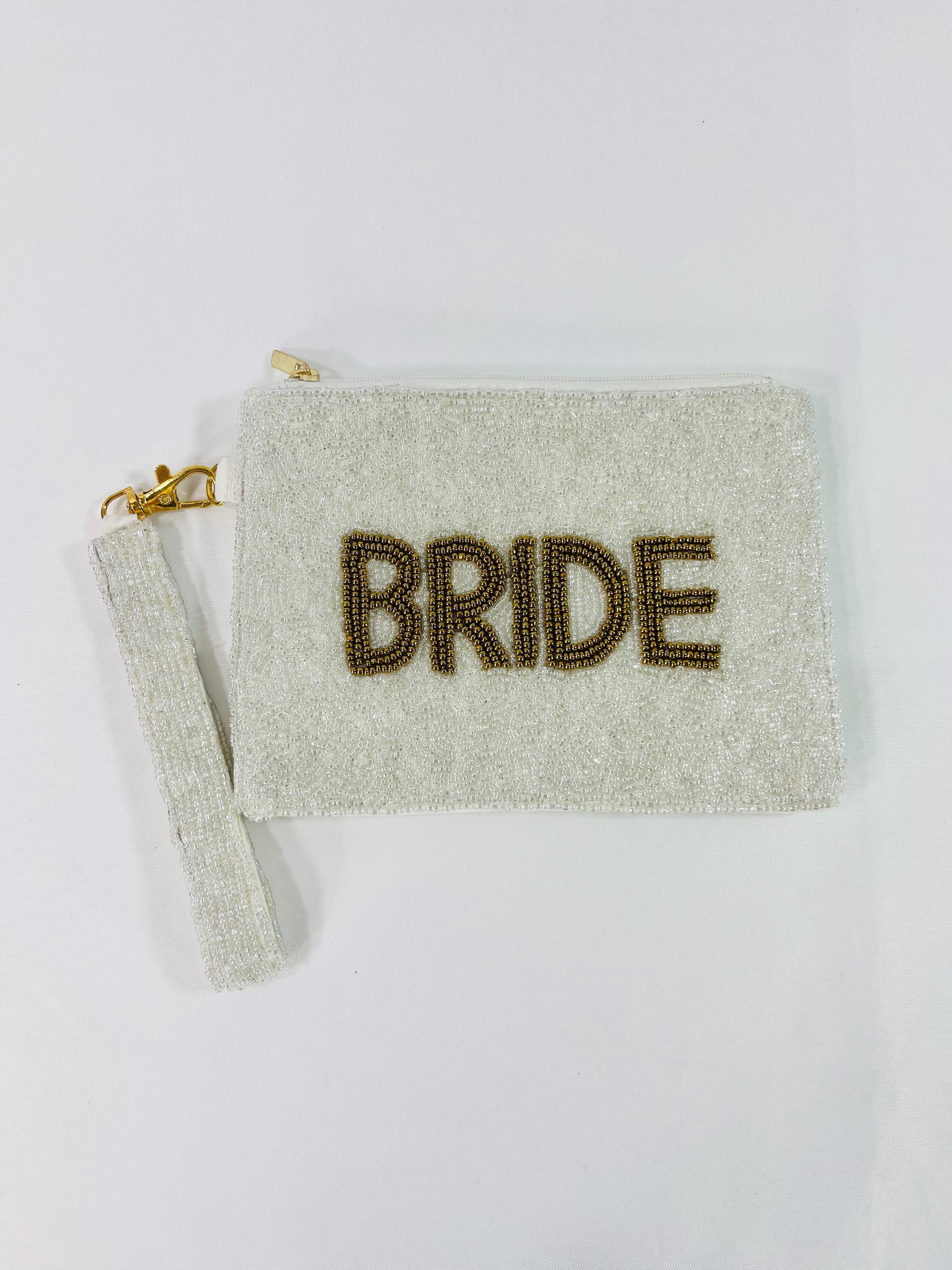 Bride & Bridesmaid Beaded Coin Pouch