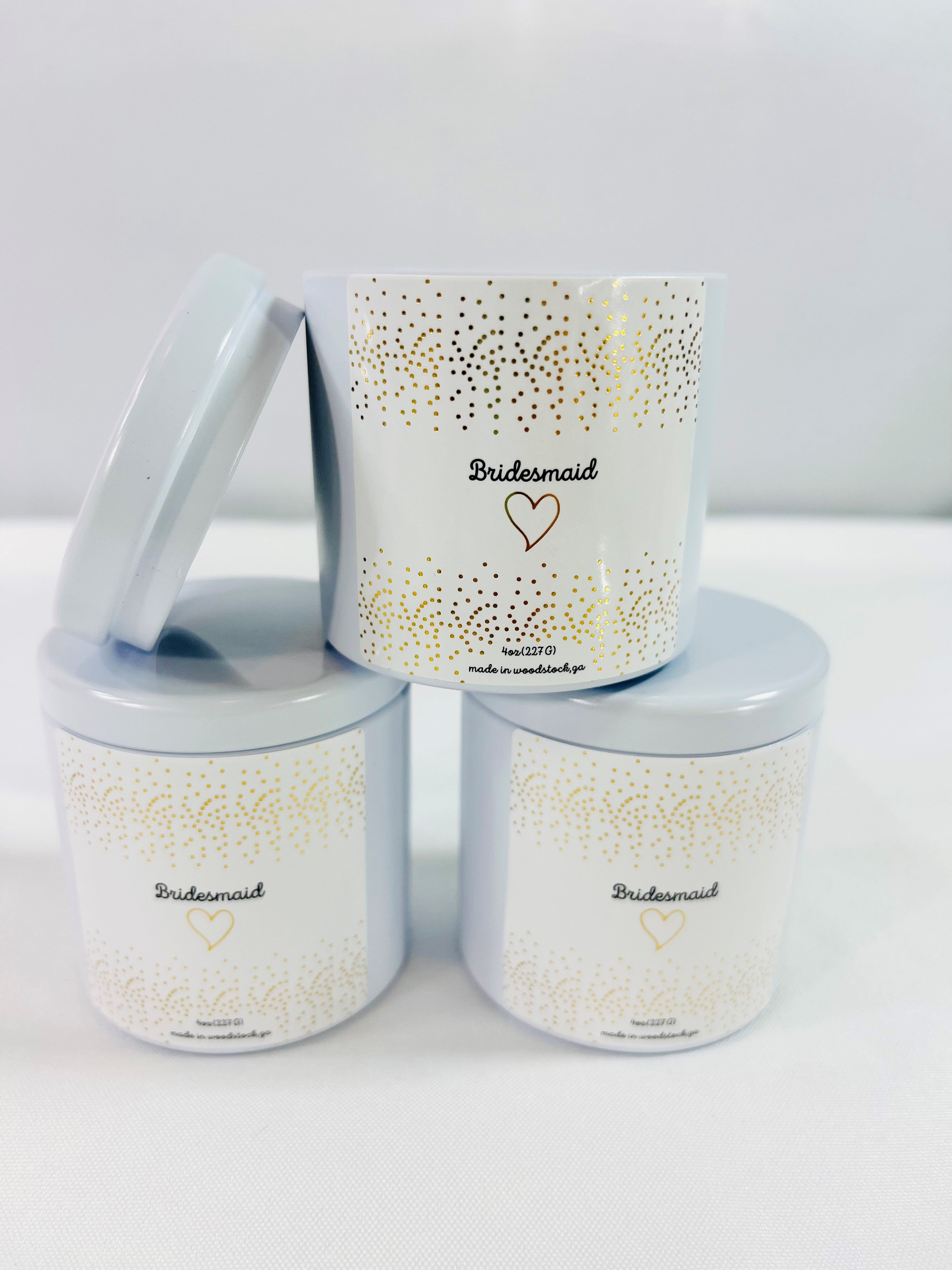 Bridesmaid Theme Candle