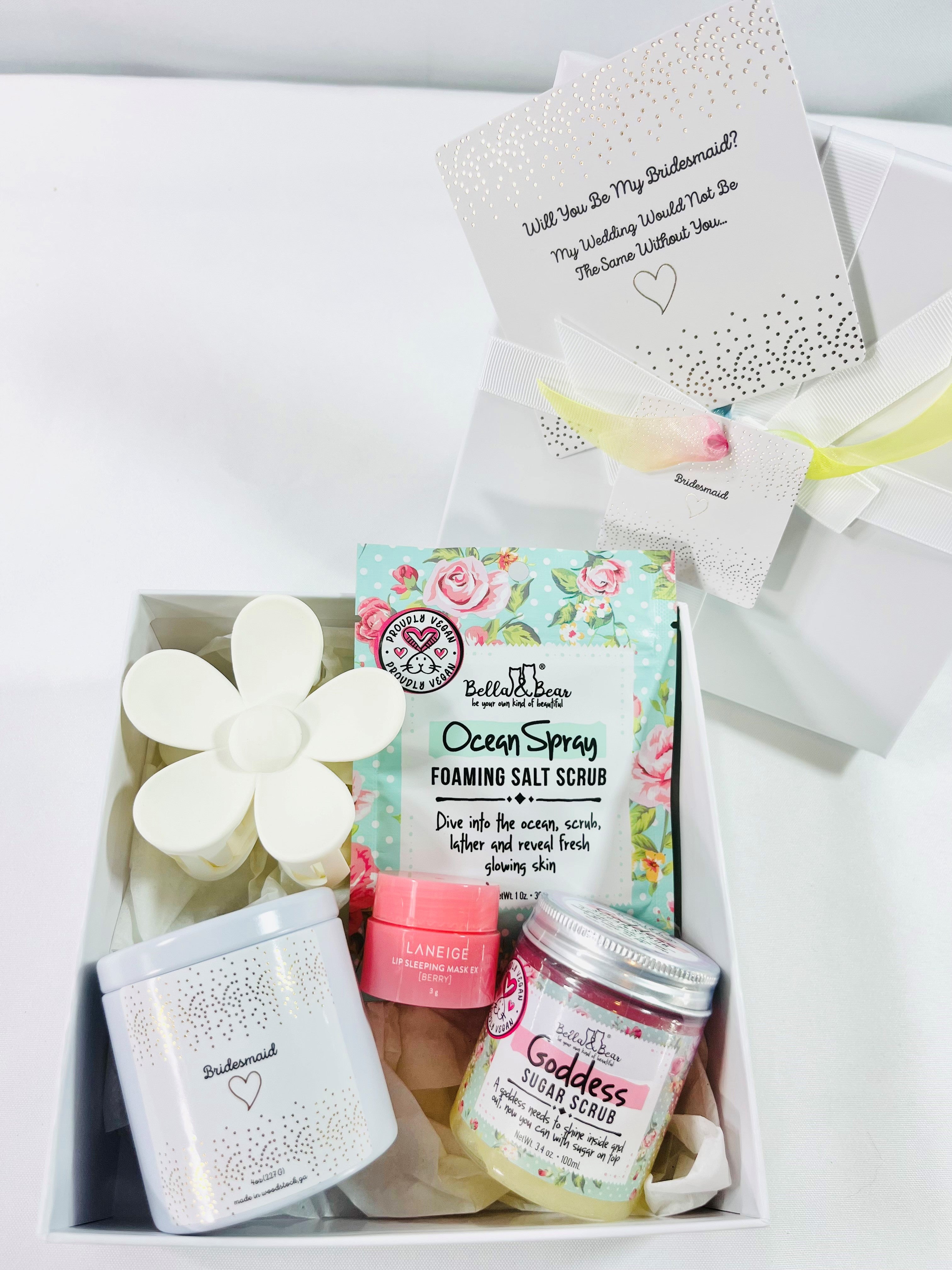 Bridesmaid Proposal Spa Gift Box