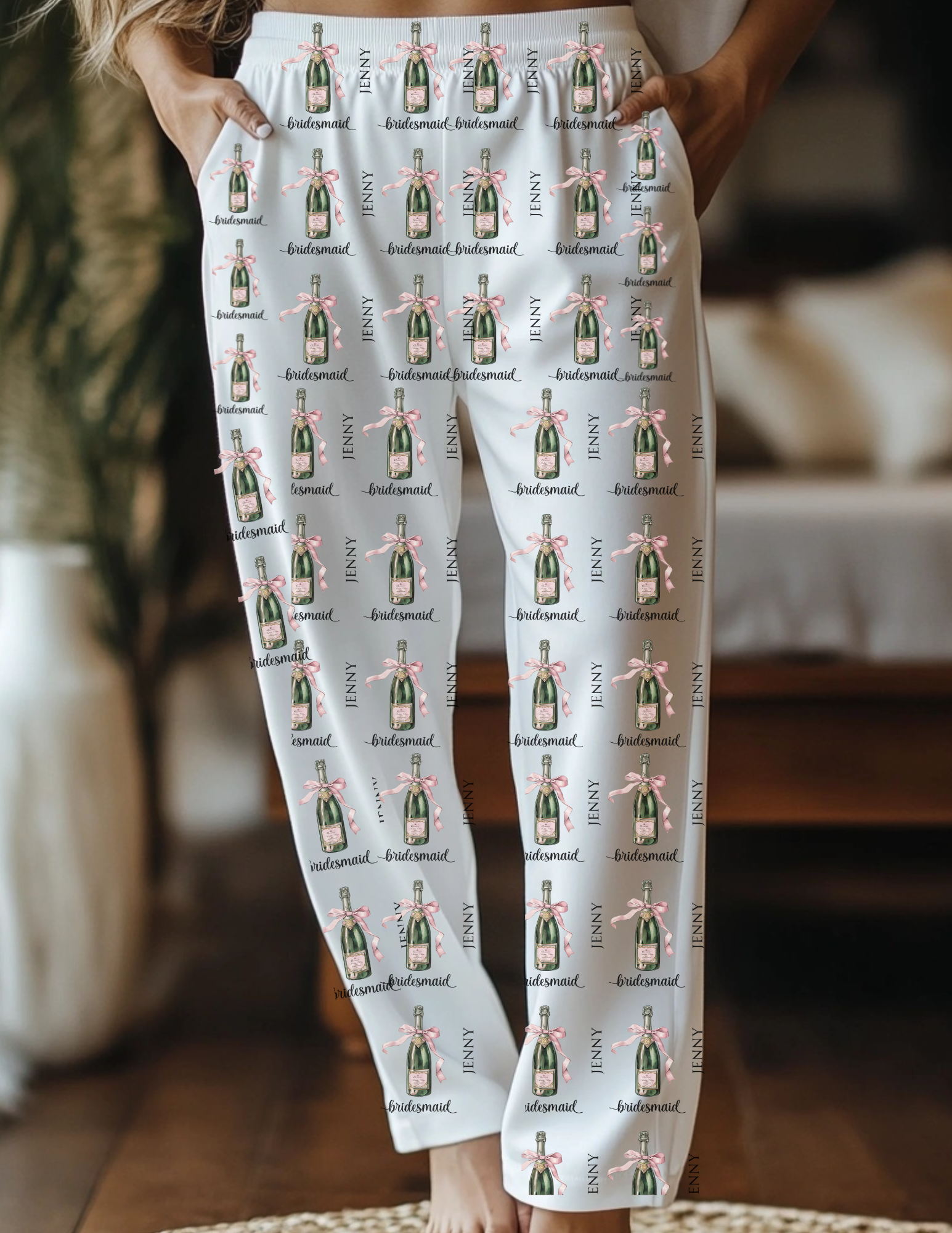 Personalized Bridesmaid Pajamas