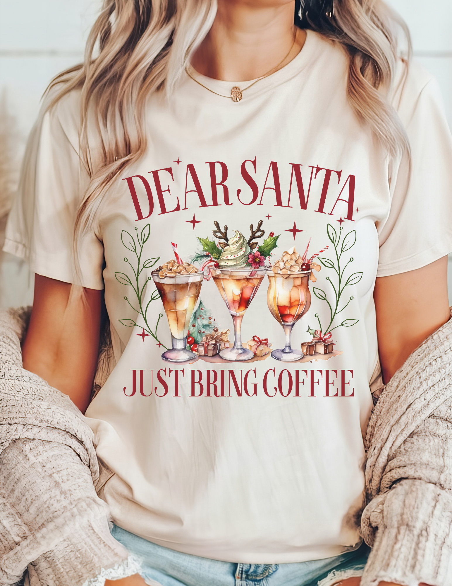 Santa Bring Me Coffee Shirt