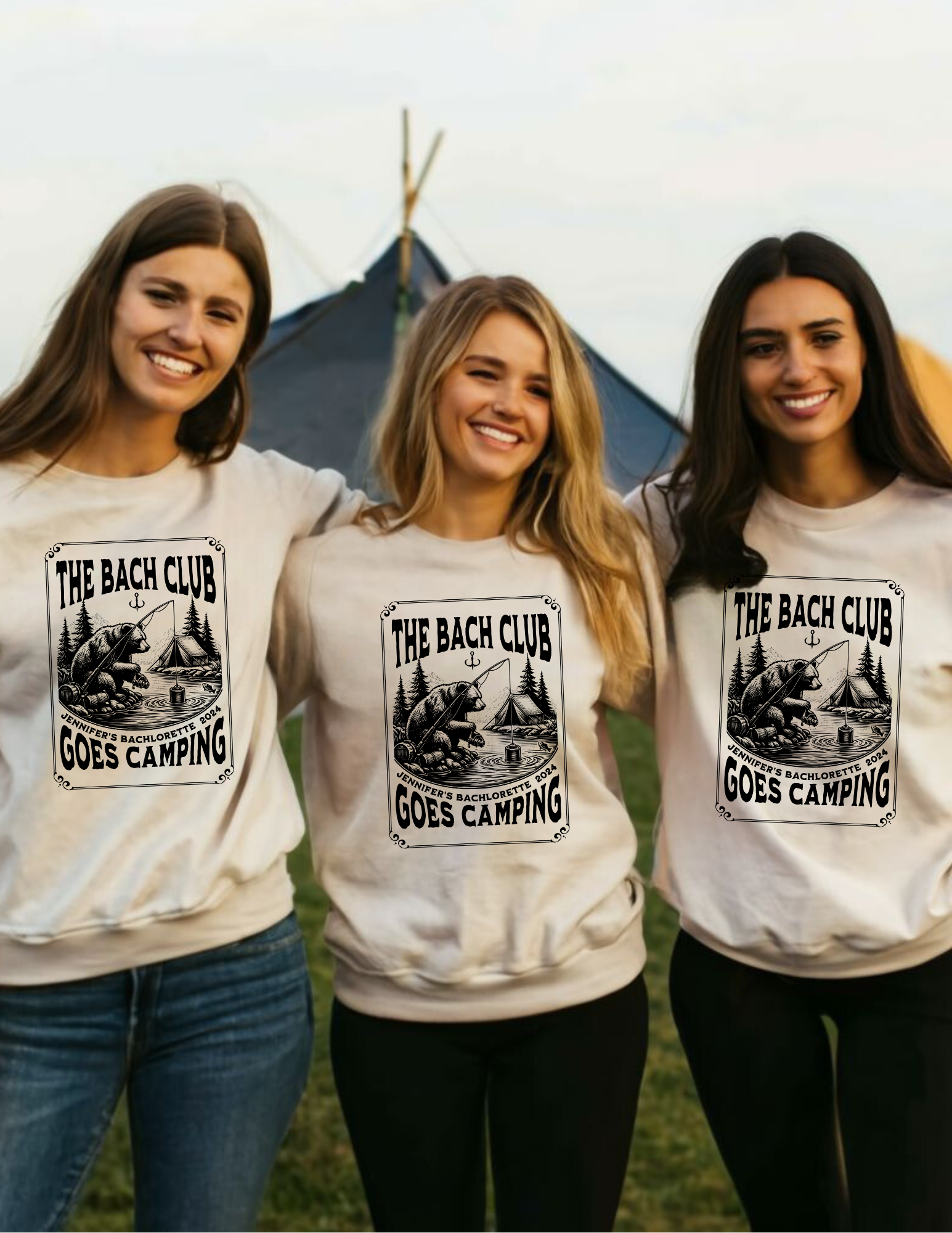 Sweatshirt Camping Trip
