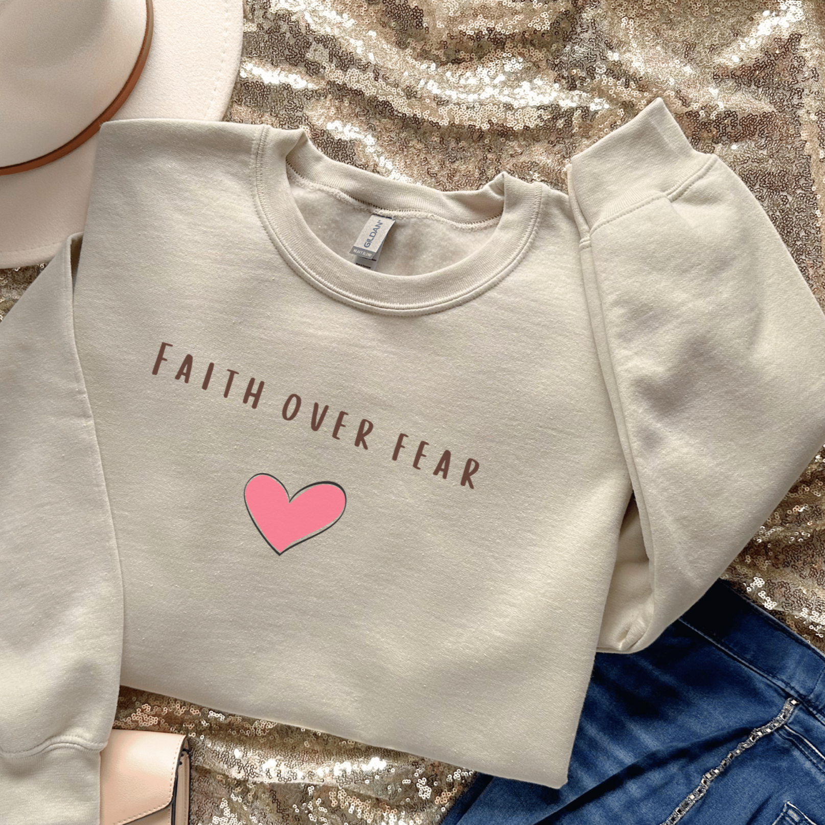 Faith Over Fear Sweatshirt