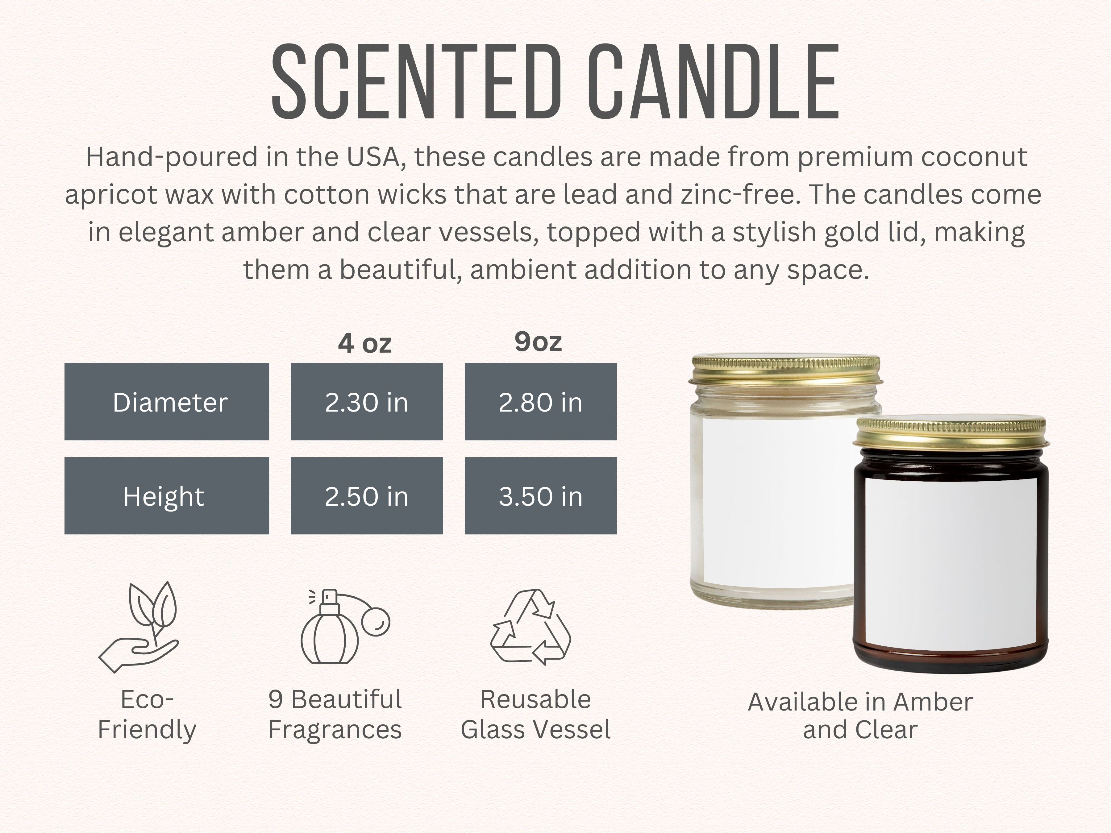 Custom Retirement Candle Gift