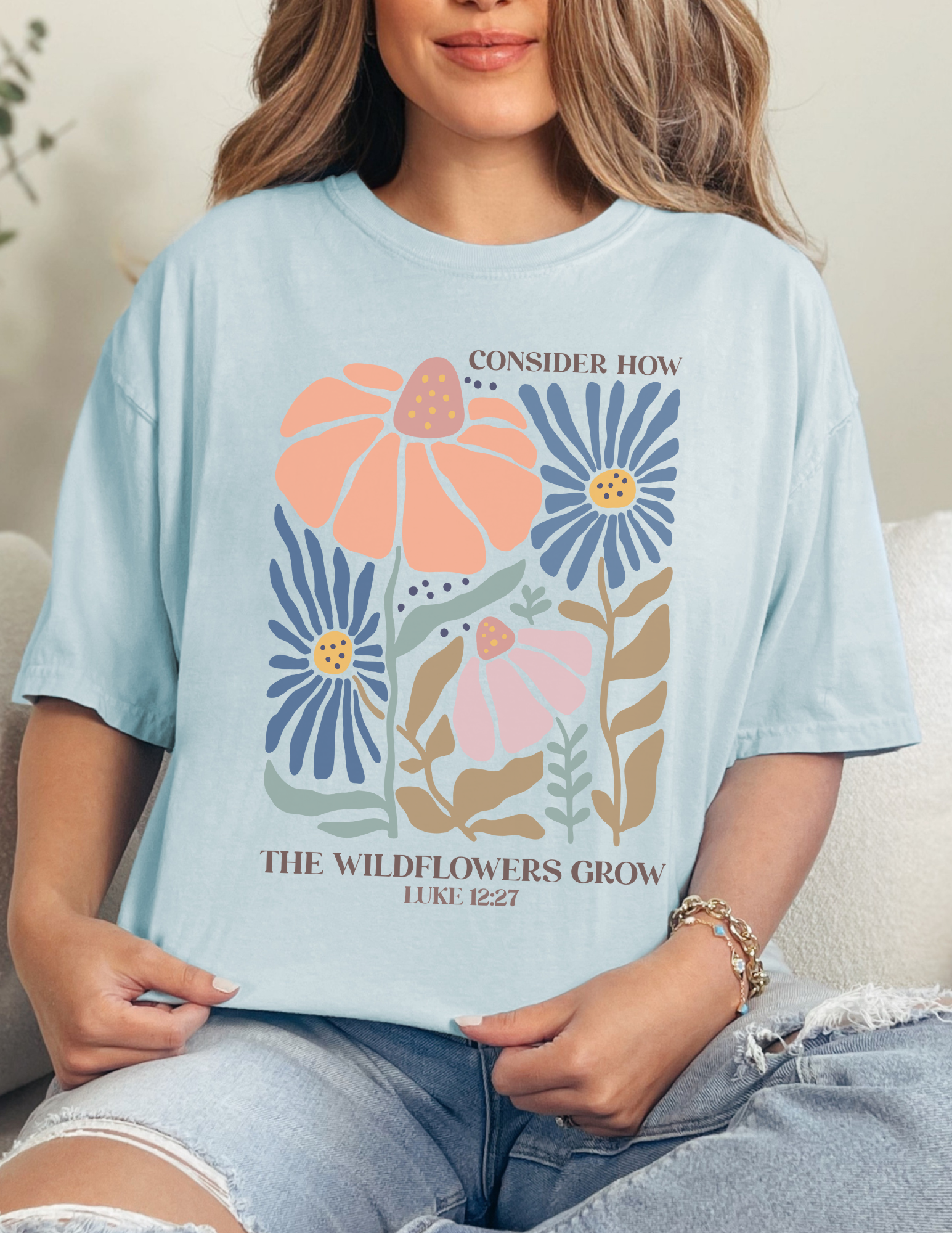 Wildflower Bible Verse Shirt
