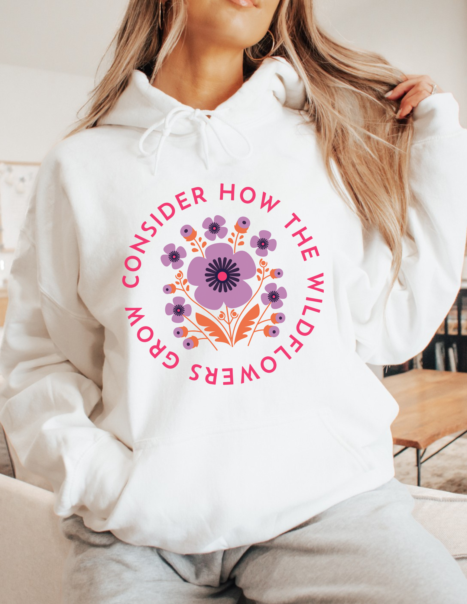 Consider How Wildflower Hoodie