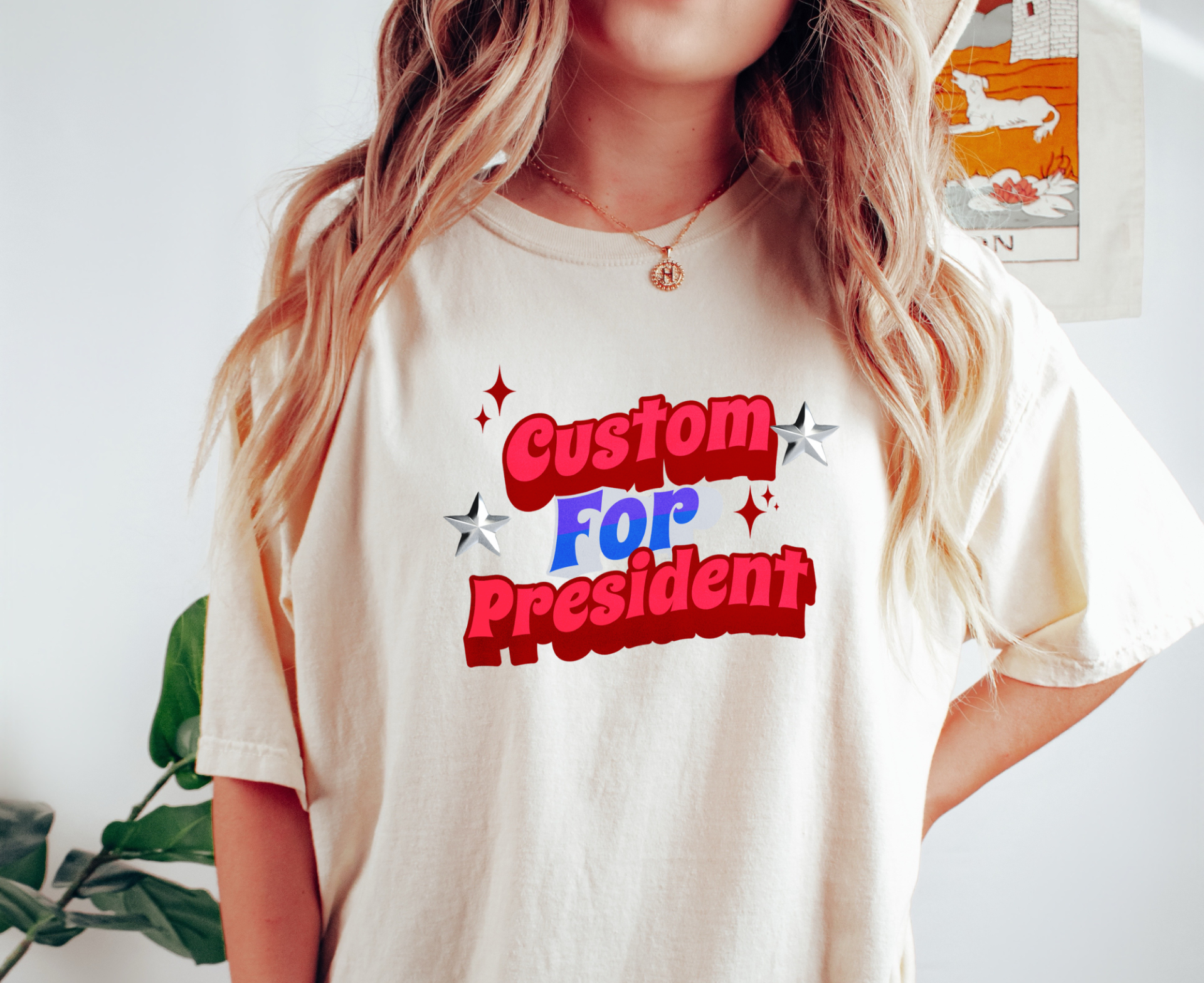 Custom Election Shirt & Personalized Campaign Shirt- Comfort Colors Shirt