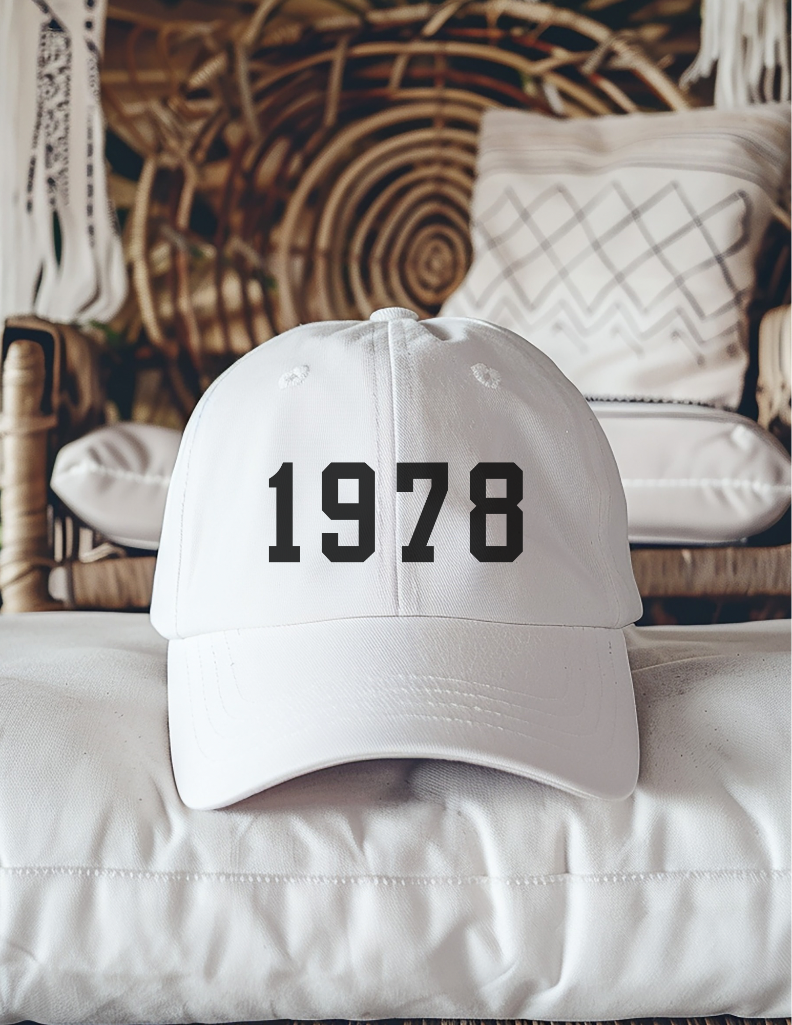 Custom Embroidered Year Hat