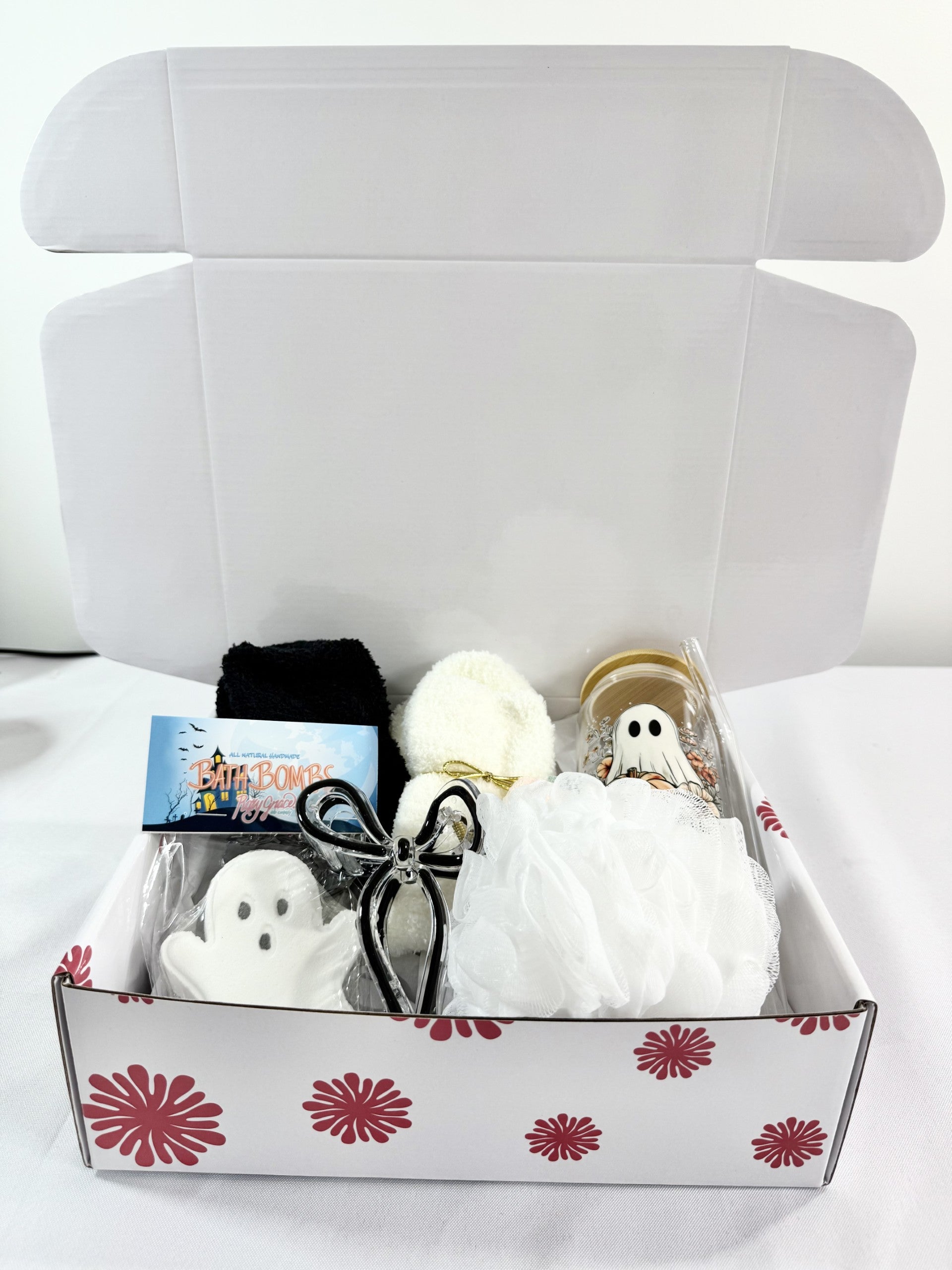 Cute Floral Ghost Spa Gift Box