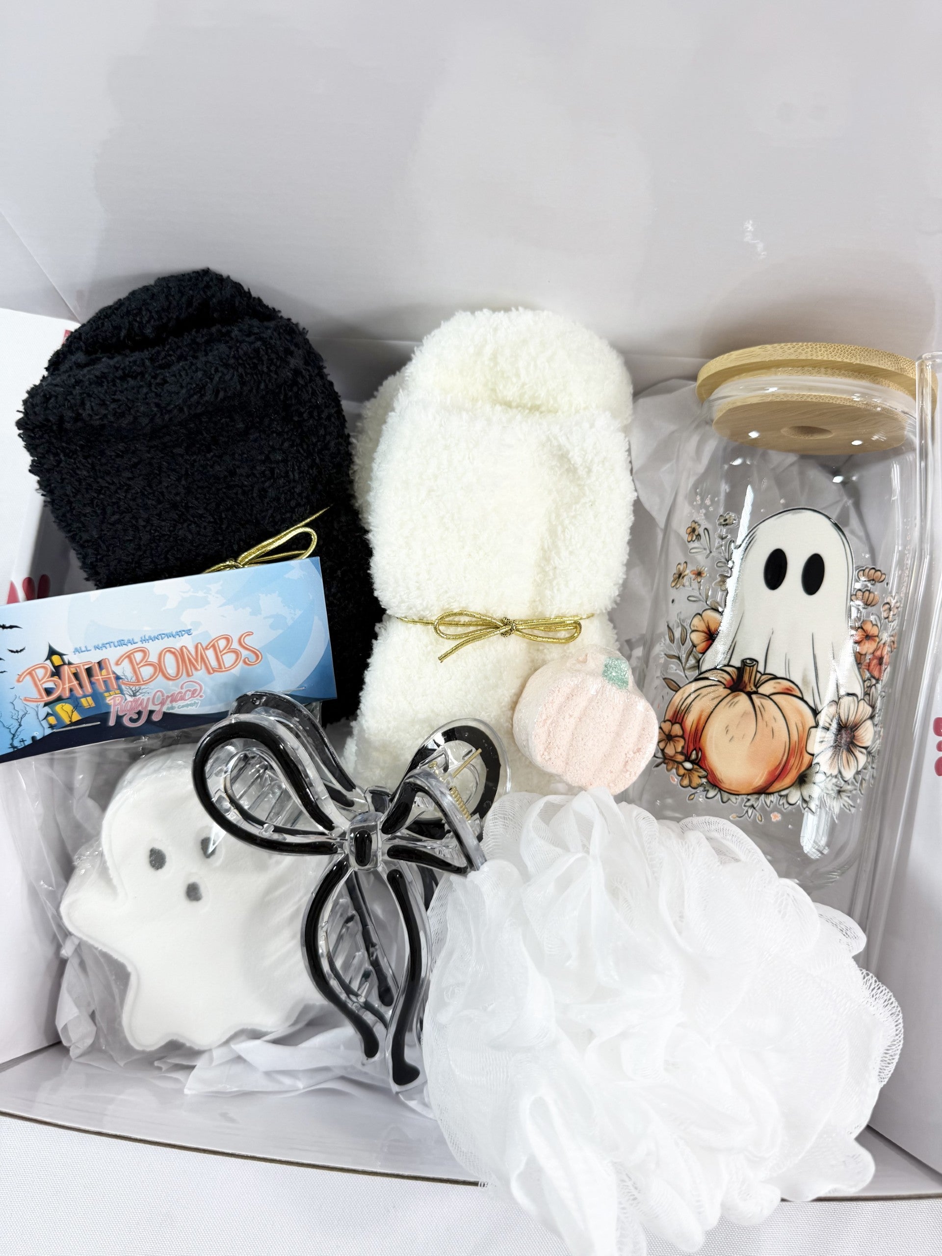 Cute Floral Ghost Spa Gift Box