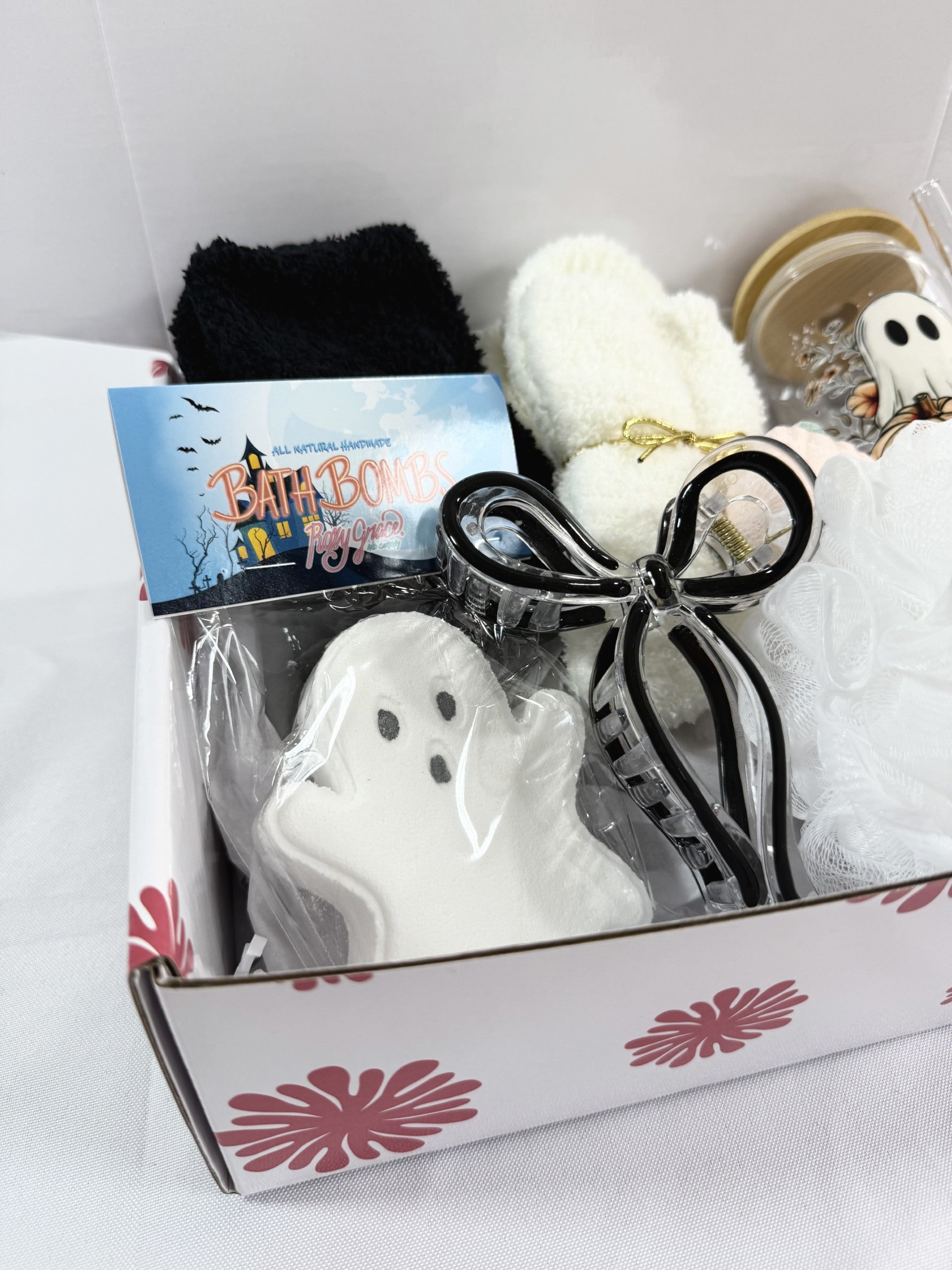 Cute Floral Ghost Spa Gift Box